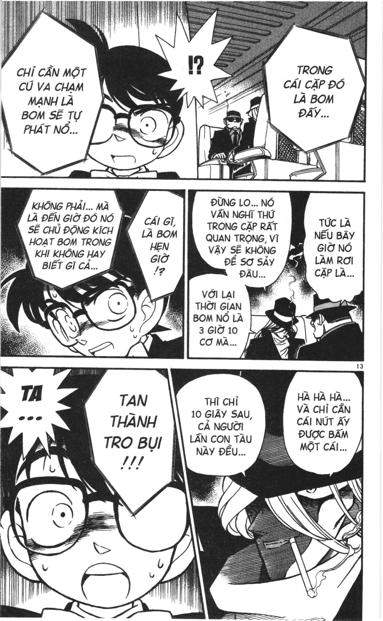 Thám tử lừng danh Conan Loạt truyện tranh Chapter 33 - Trang 13