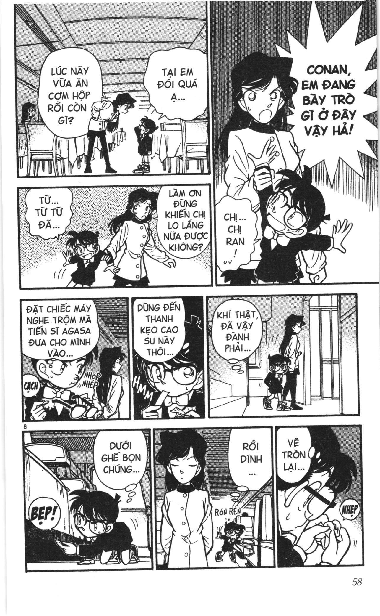 Thám tử lừng danh Conan Loạt truyện tranh Chapter 33 - Trang 8