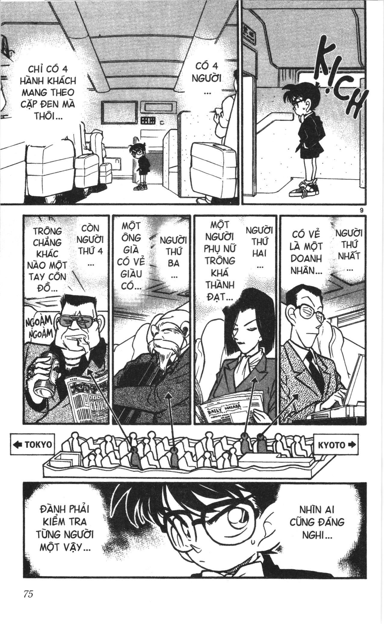 Thám tử lừng danh Conan Loạt truyện tranh Chapter 34 - Trang 9