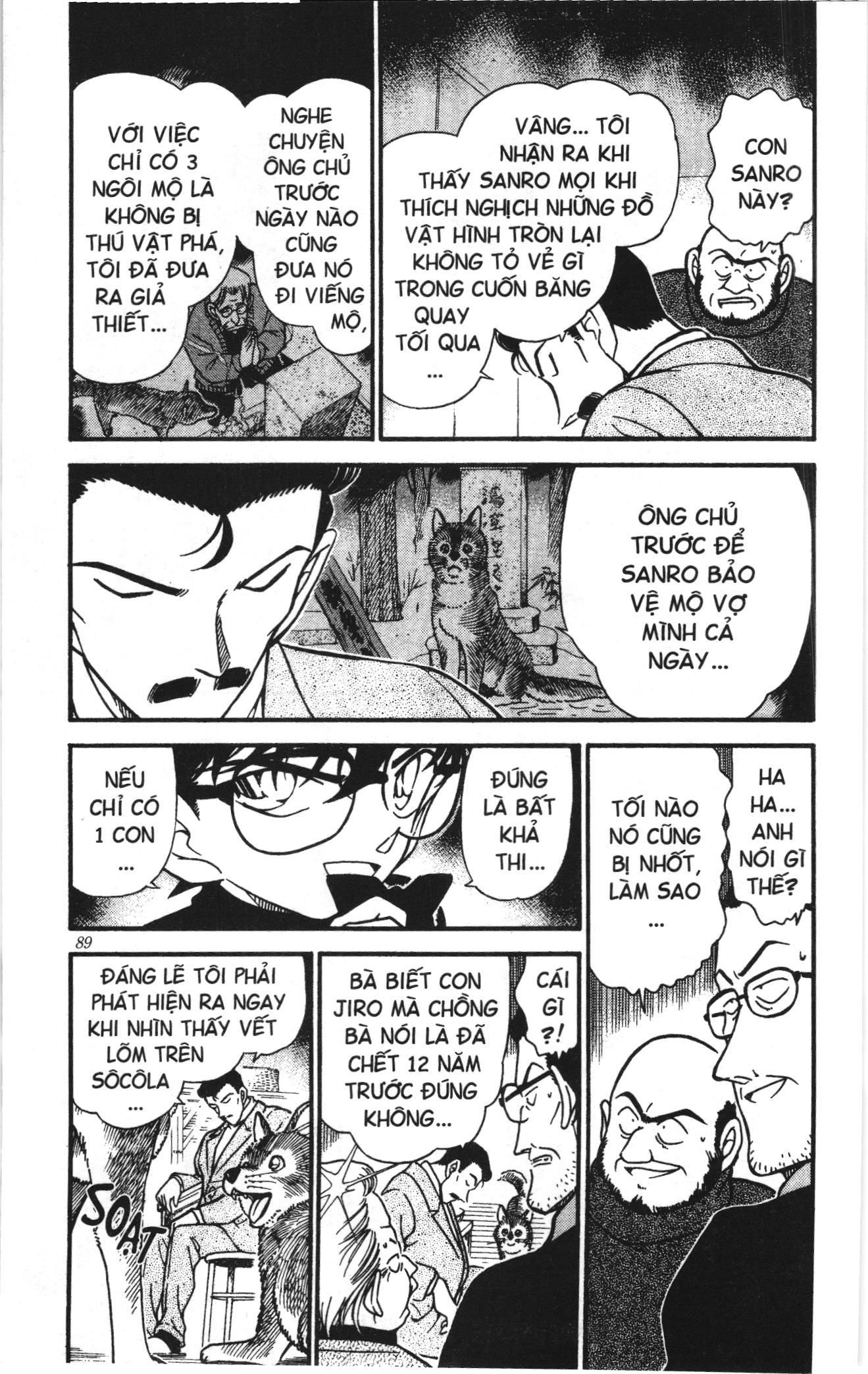 Thám tử lừng danh Conan Loạt truyện tranh Chapter 344 - Trang 3