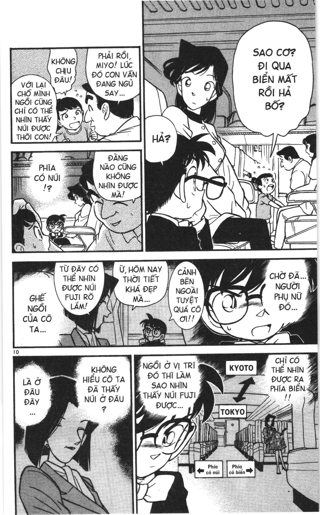 Thám tử lừng danh Conan Loạt truyện tranh Chapter 35 - Trang 10
