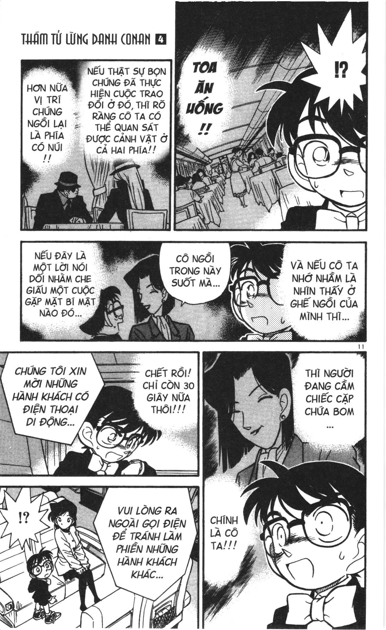 Thám tử lừng danh Conan Loạt truyện tranh Chapter 35 - Trang 11