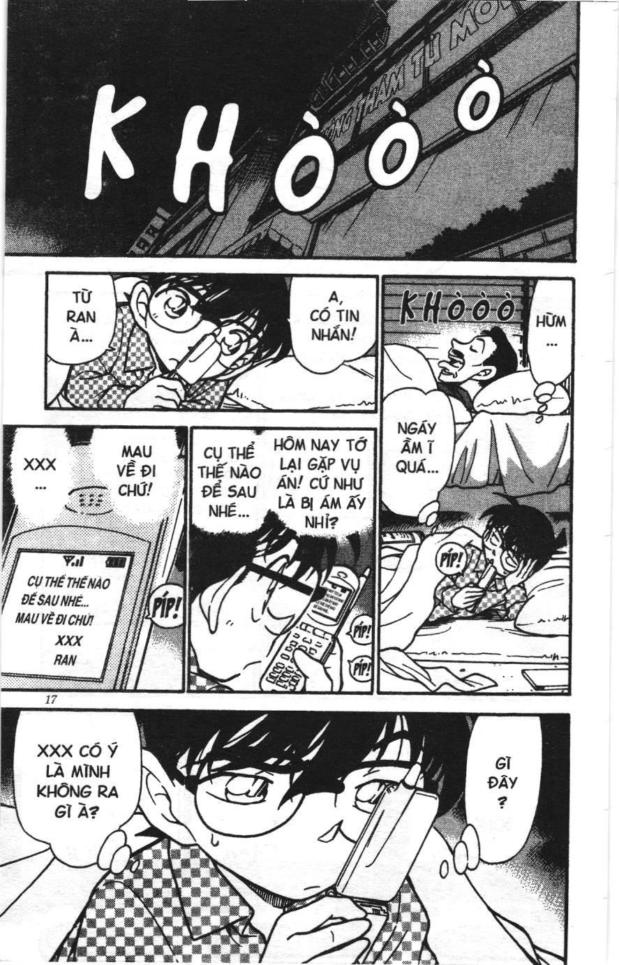 Thám tử lừng danh Conan Loạt truyện tranh Chapter 350 - Trang 15