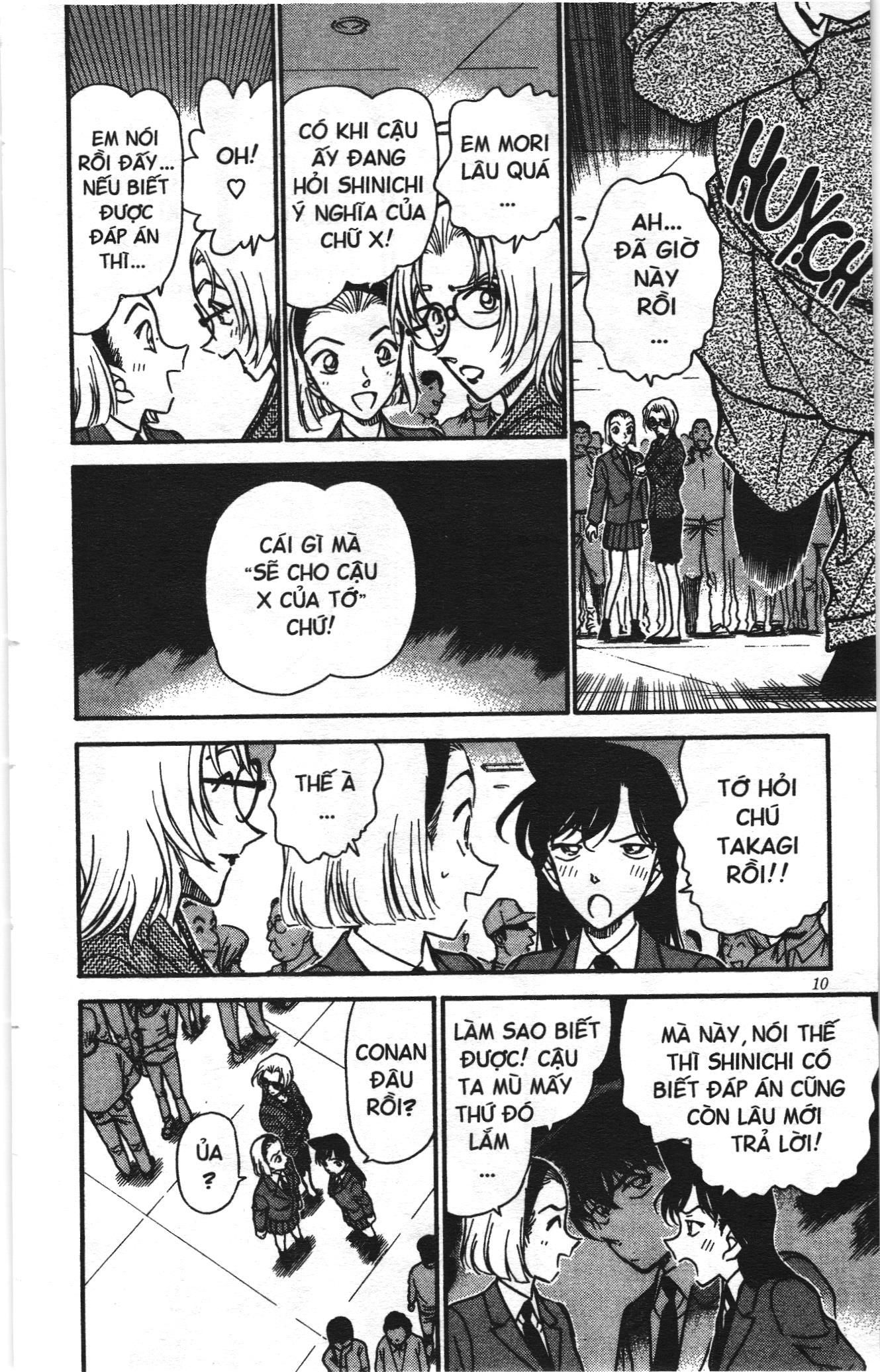 Thám tử lừng danh Conan Loạt truyện tranh Chapter 350 - Trang 8