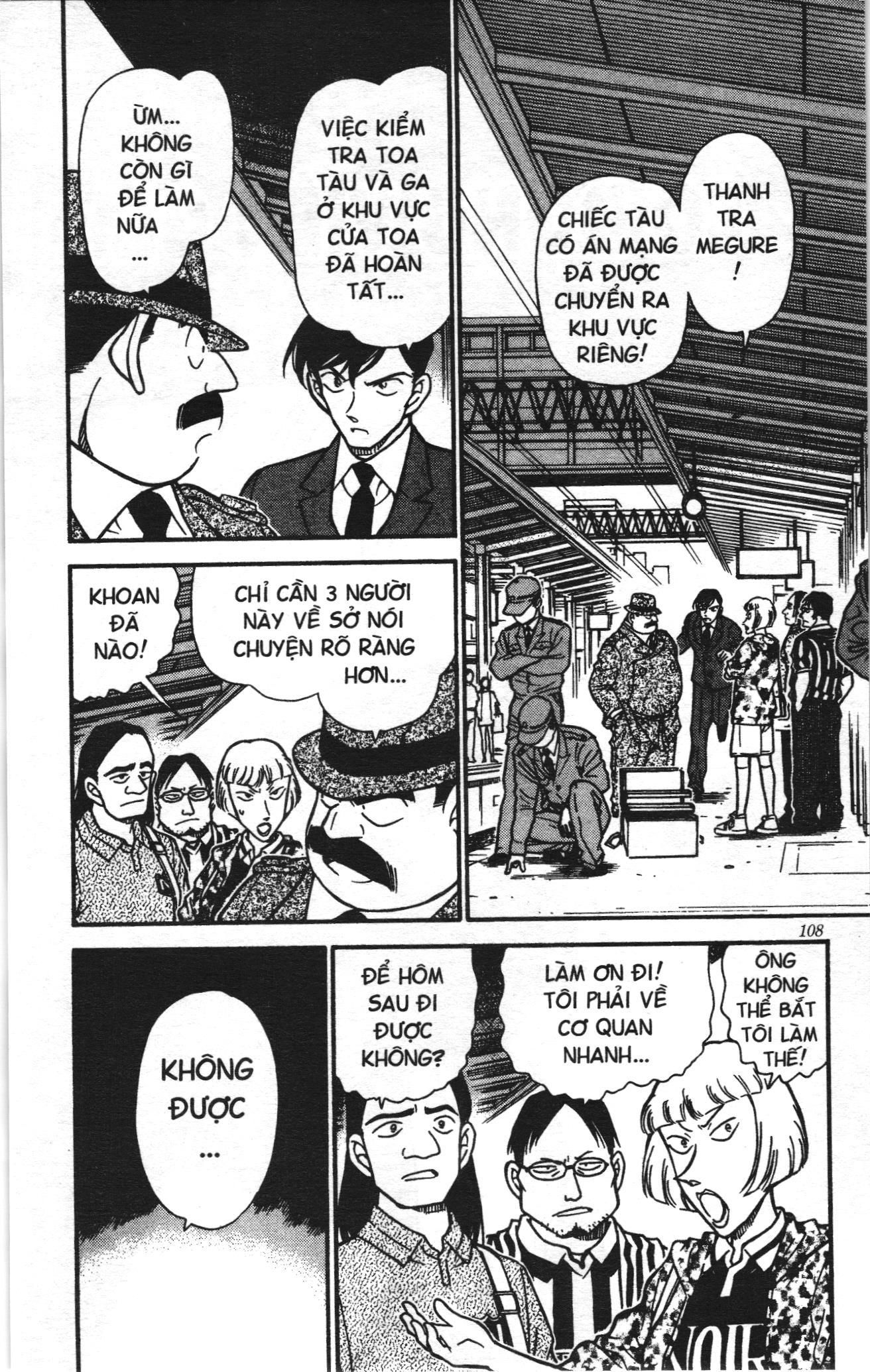 Thám tử lừng danh Conan Loạt truyện tranh Chapter 356 - Trang 2