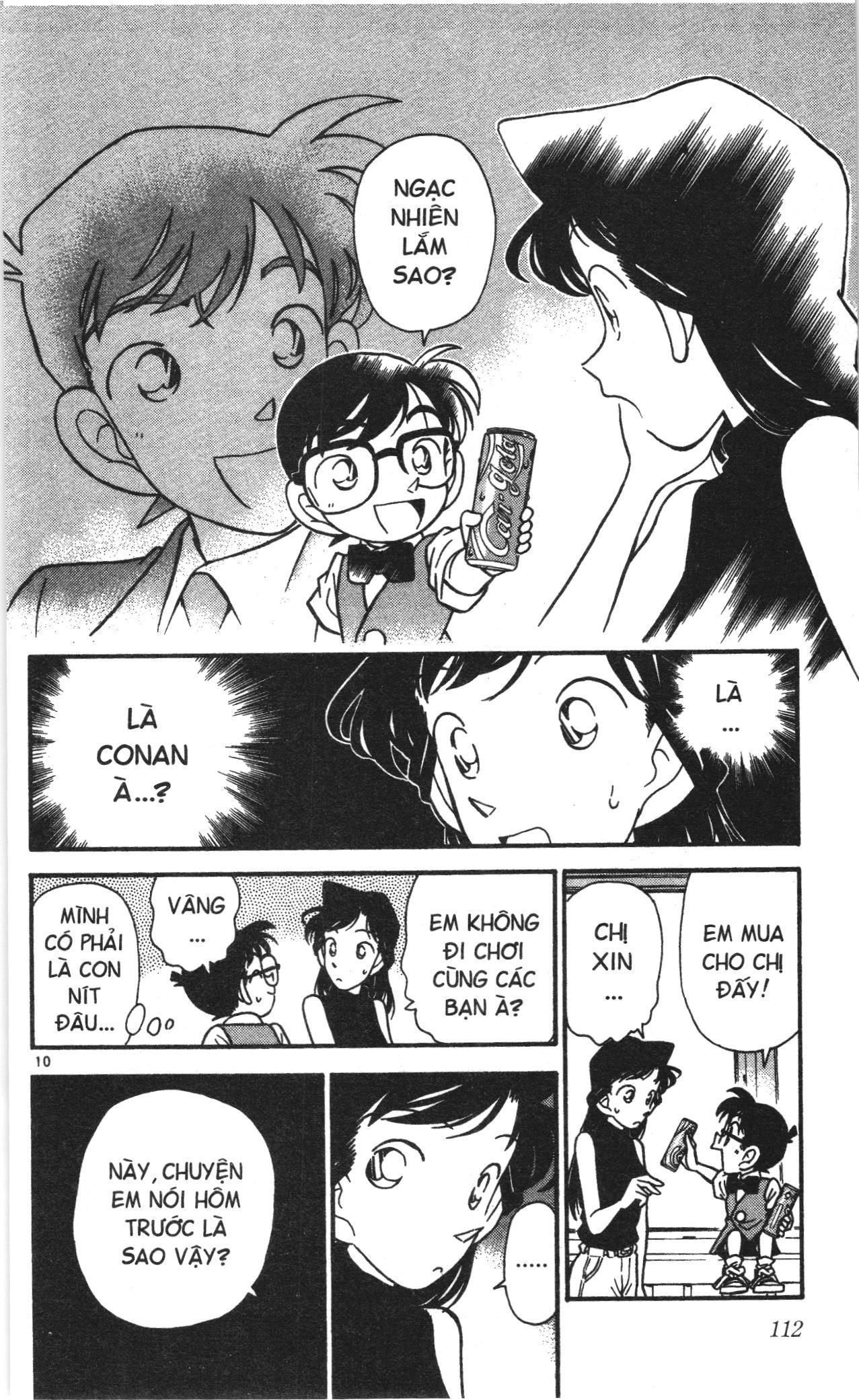 Thám tử lừng danh Conan Loạt truyện tranh Chapter 36 - Trang 10