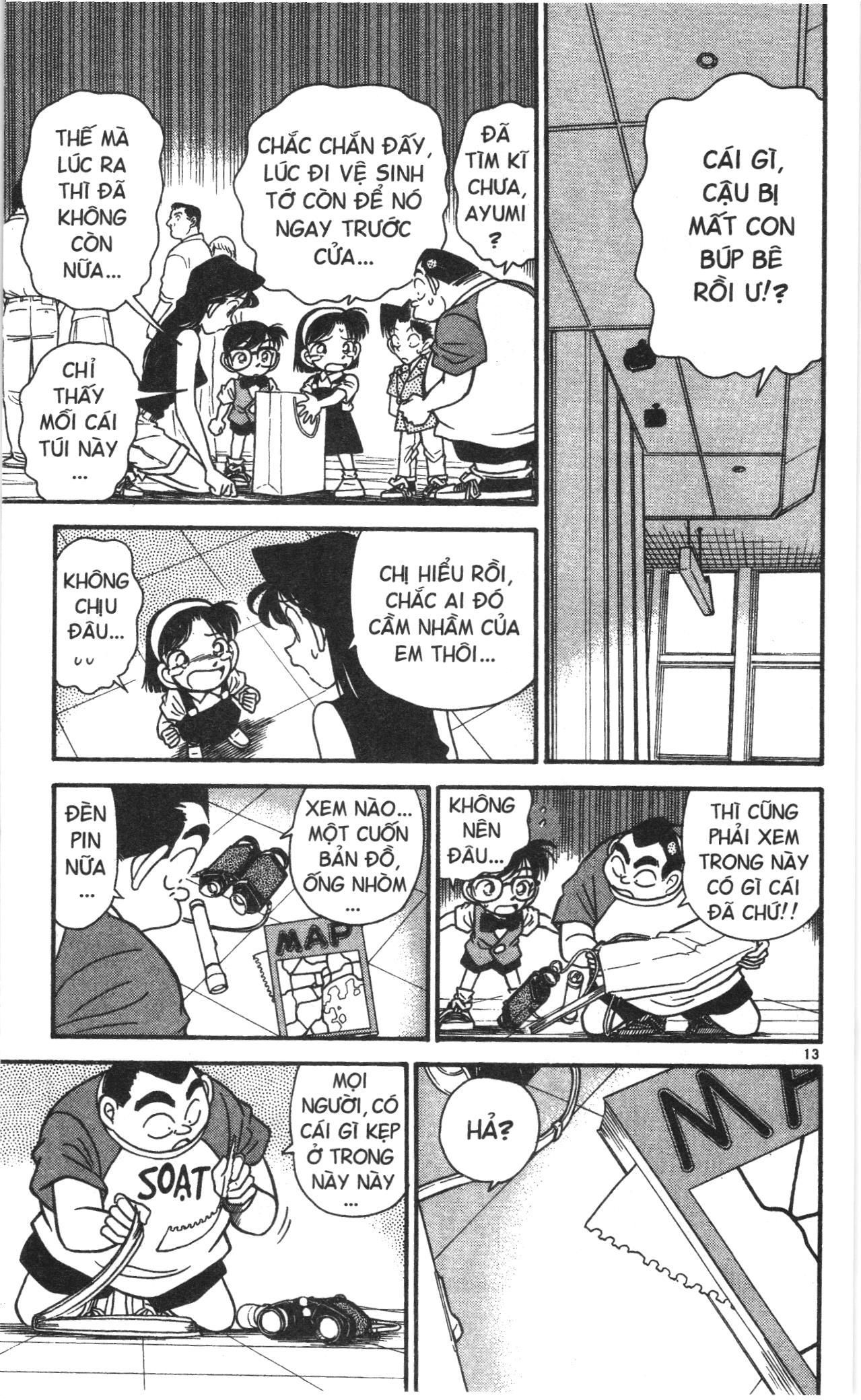 Thám tử lừng danh Conan Loạt truyện tranh Chapter 36 - Trang 13