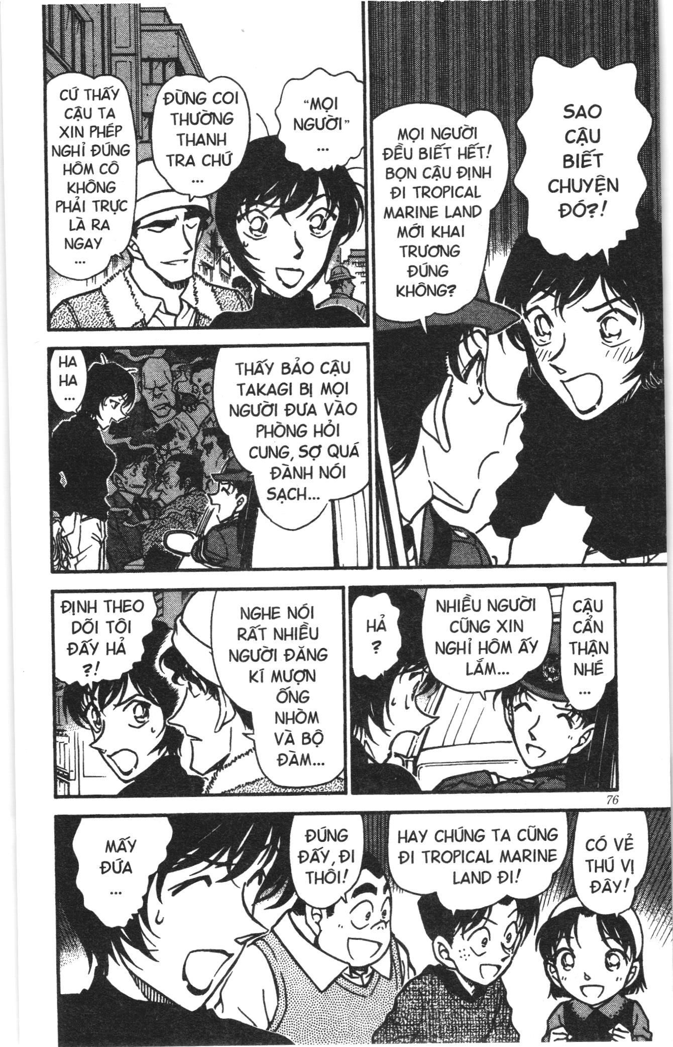 Thám tử lừng danh Conan Loạt truyện tranh Chapter 377 - Trang 8