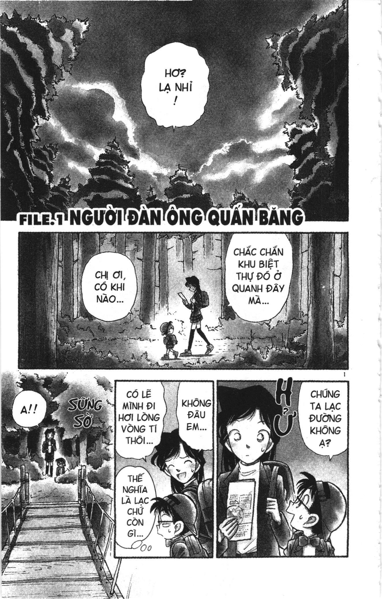 Thám tử lừng danh Conan Loạt truyện tranh Chapter 38 - Trang 1