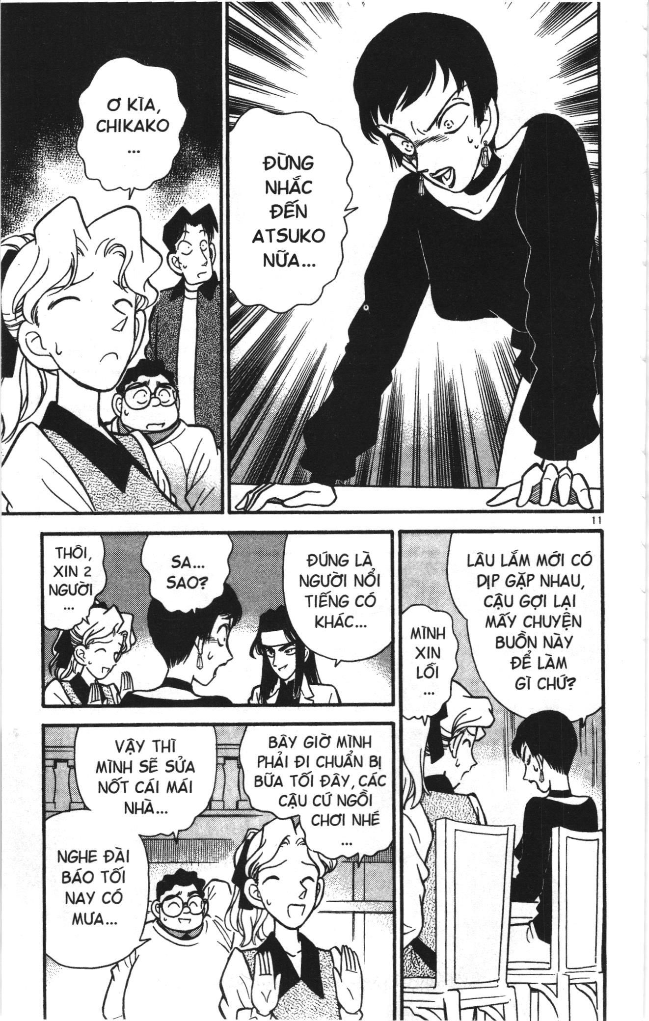 Thám tử lừng danh Conan Loạt truyện tranh Chapter 38 - Trang 11