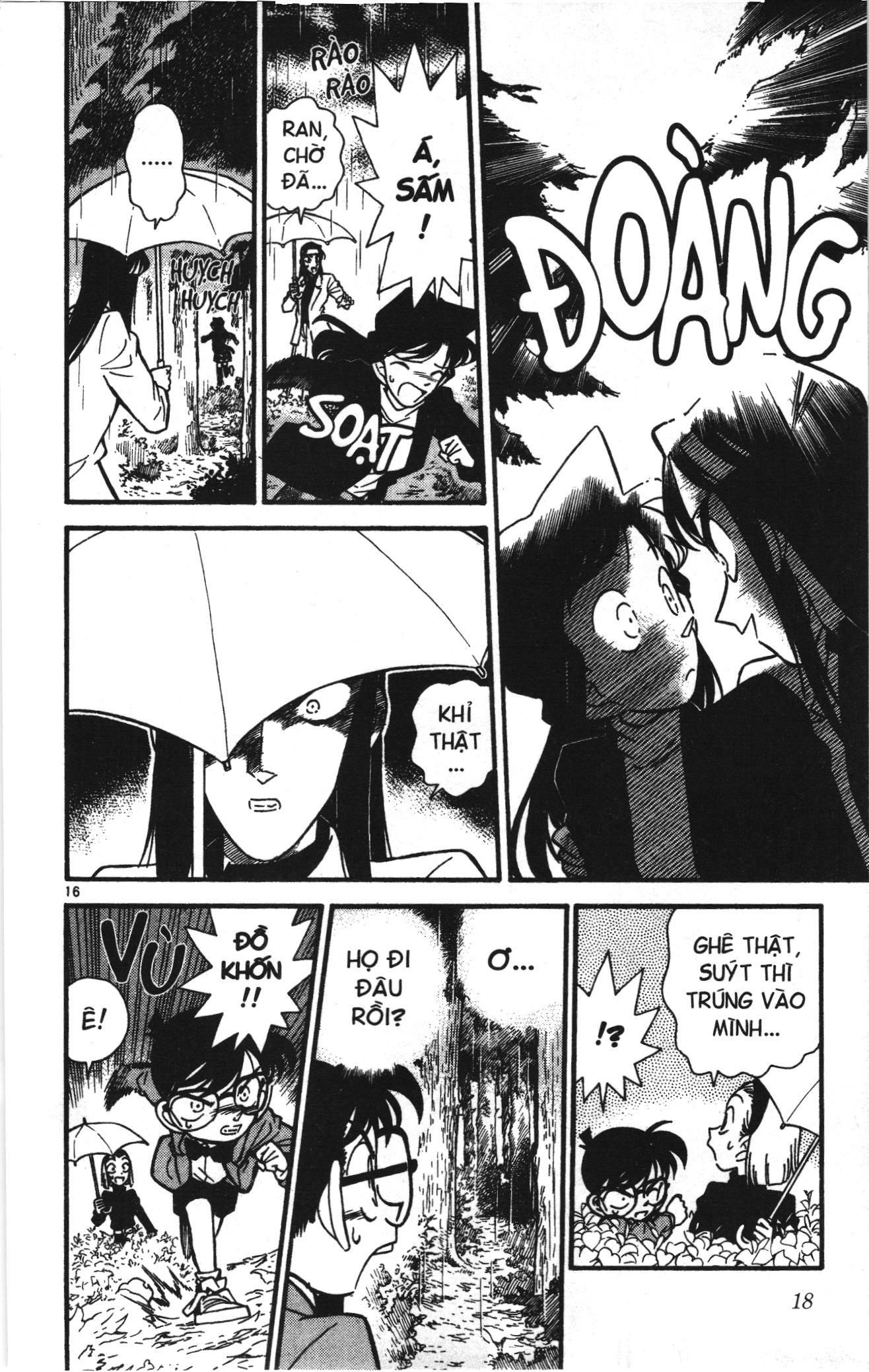 Thám tử lừng danh Conan Loạt truyện tranh Chapter 38 - Trang 16