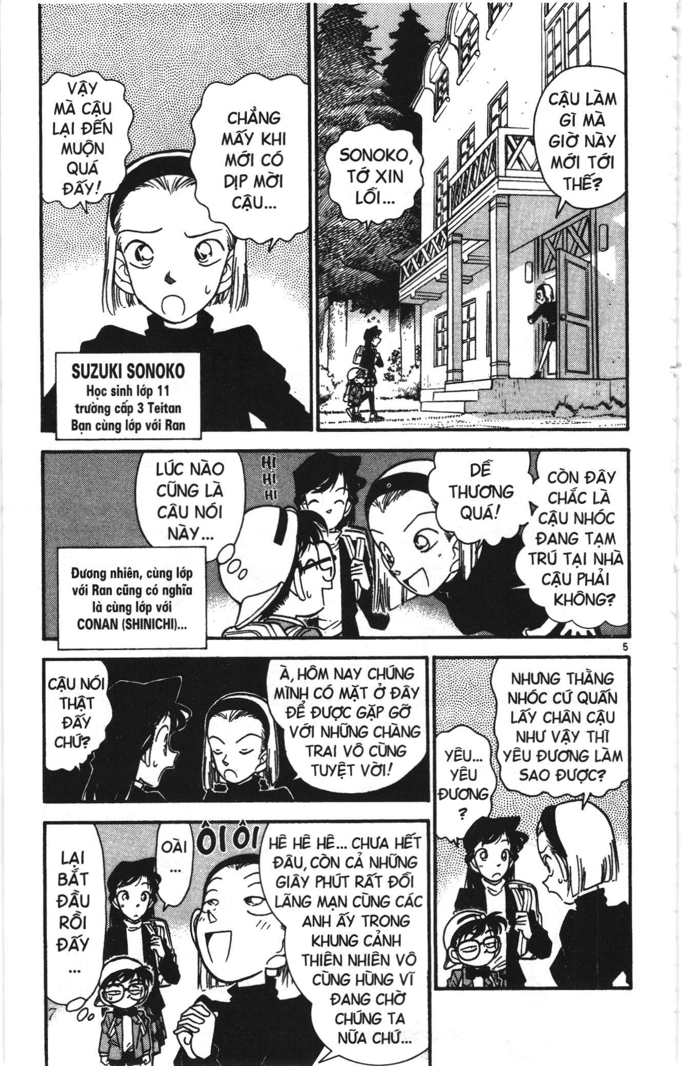 Thám tử lừng danh Conan Loạt truyện tranh Chapter 38 - Trang 5