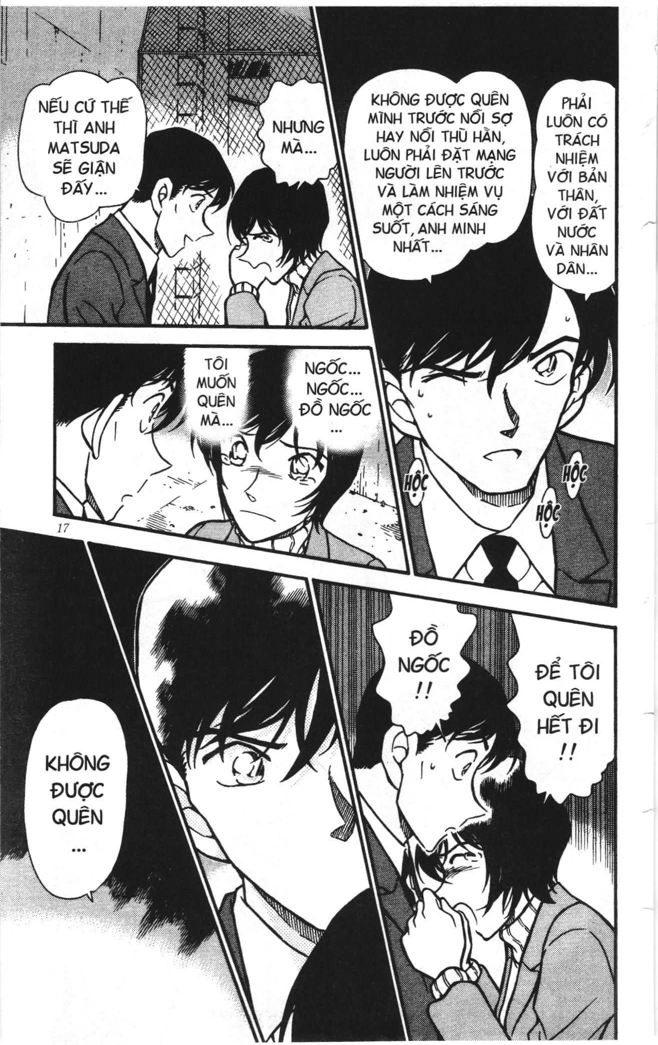 Thám tử lừng danh Conan Loạt truyện tranh Chapter 382 - Trang 15