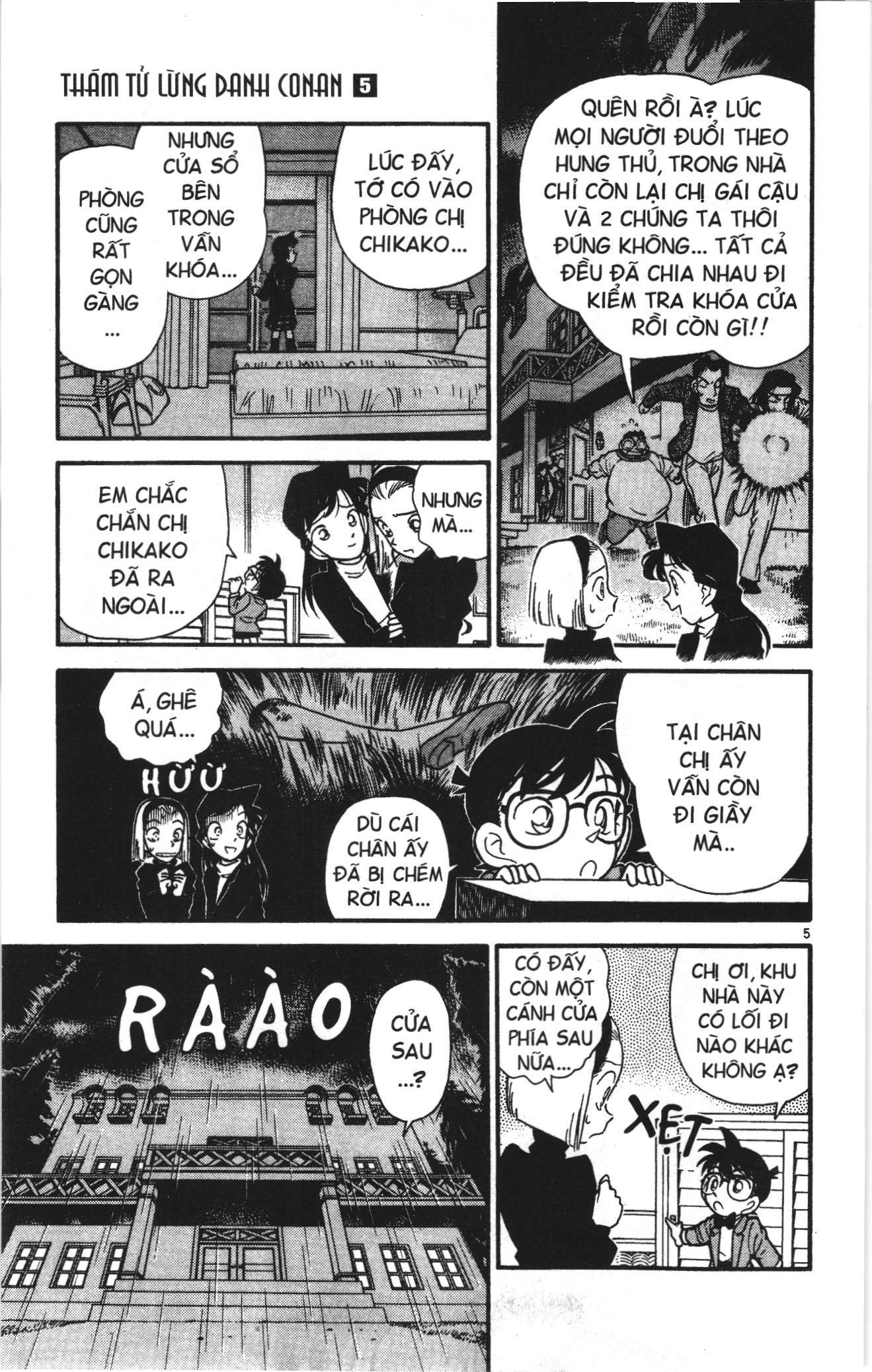 Thám tử lừng danh Conan Loạt truyện tranh Chapter 40 - Trang 5