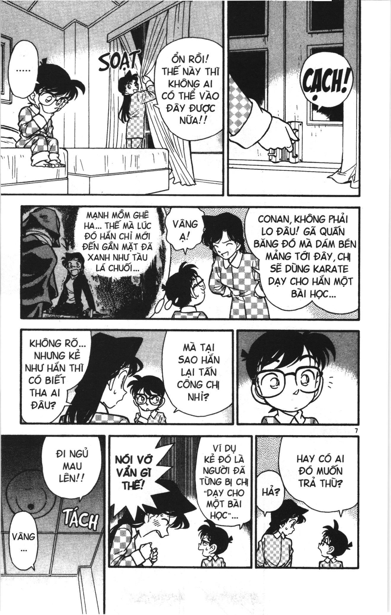 Thám tử lừng danh Conan Loạt truyện tranh Chapter 40 - Trang 7