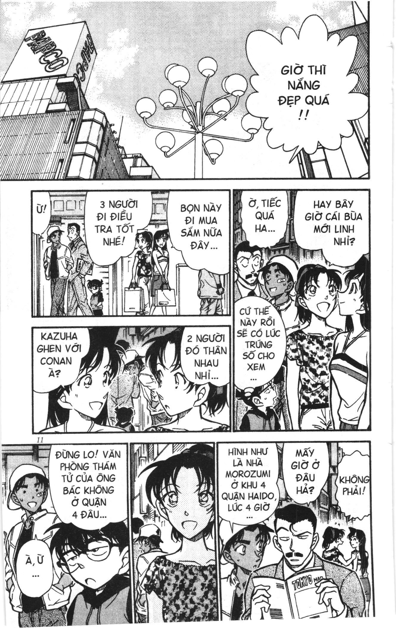 Thám tử lừng danh Conan Loạt truyện tranh Chapter 402 - Trang 9