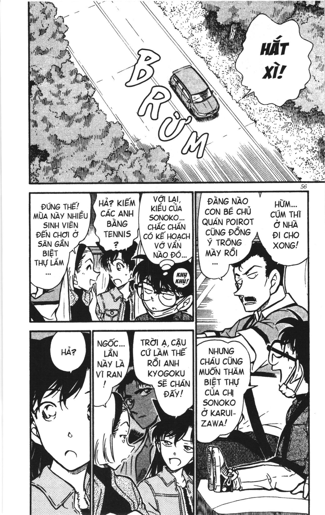 Thám tử lừng danh Conan Loạt truyện tranh Chapter 416 - Trang 2