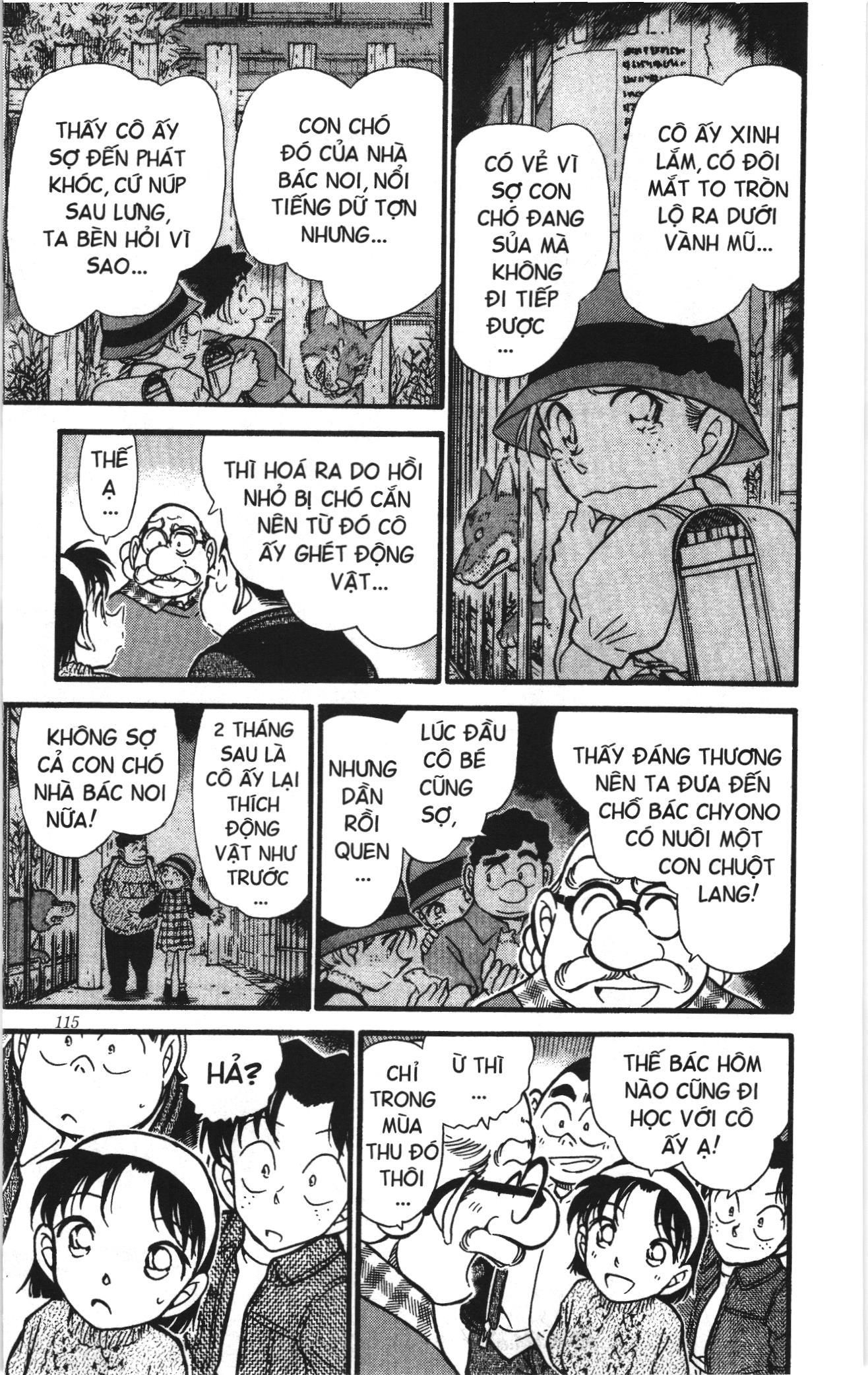 Thám tử lừng danh Conan Loạt truyện tranh Chapter 419 - Trang 8