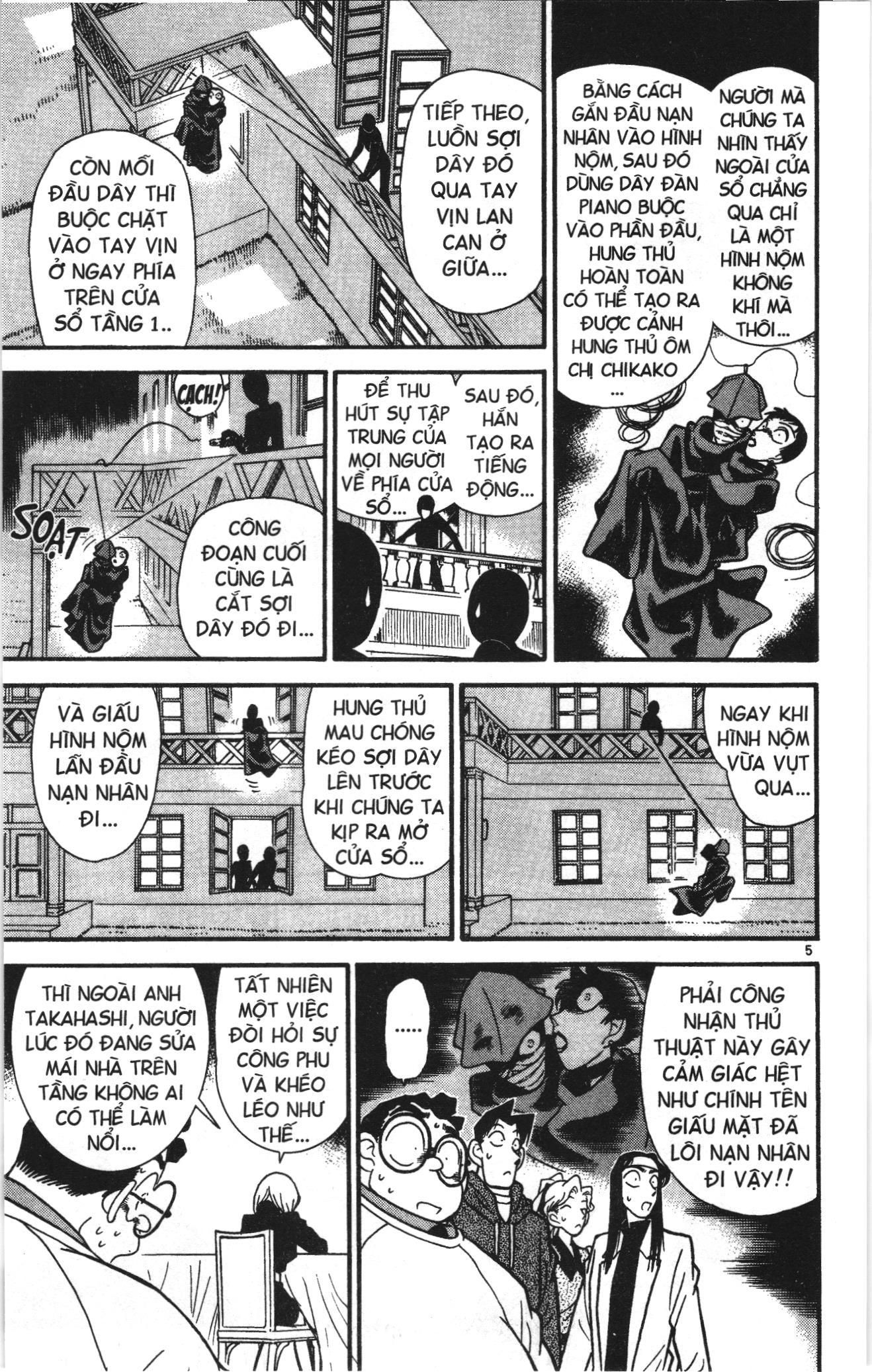 Thám tử lừng danh Conan Loạt truyện tranh Chapter 42 - Trang 5