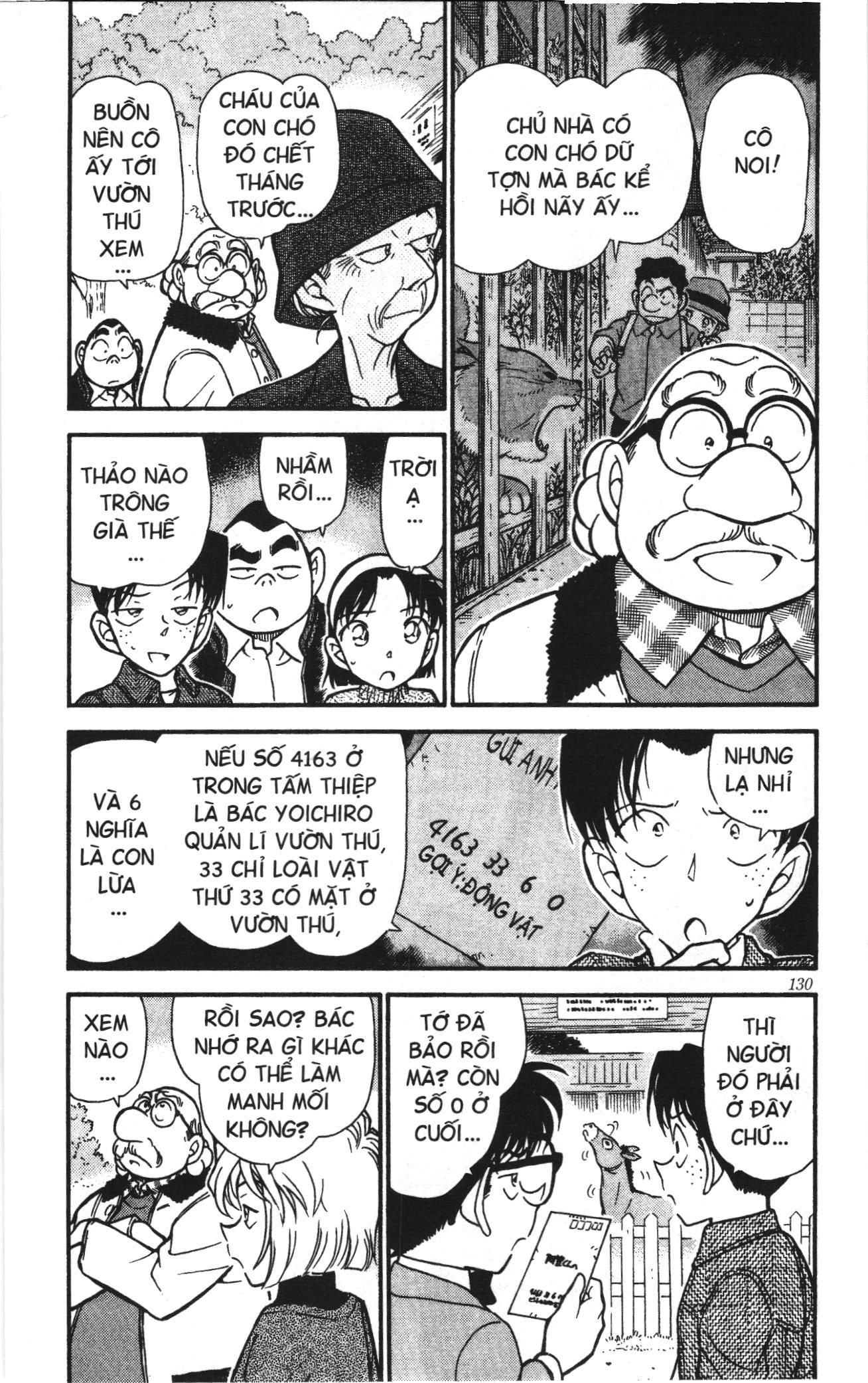Thám tử lừng danh Conan Loạt truyện tranh Chapter 420 - Trang 4