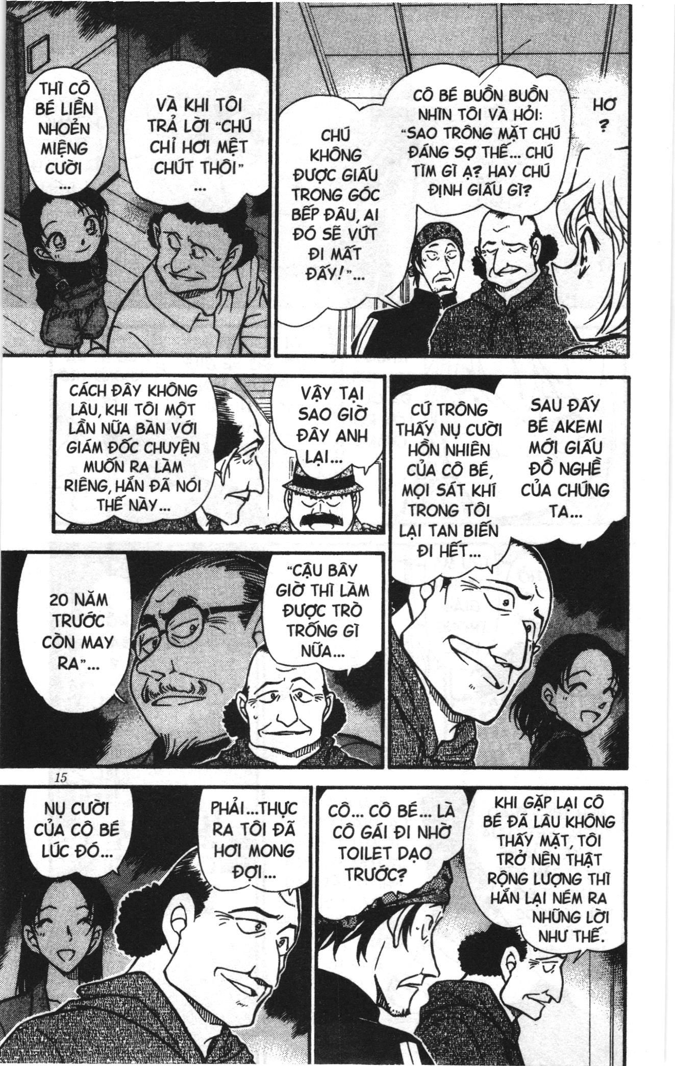 Thám tử lừng danh Conan Loạt truyện tranh Chapter 434 - Trang 13
