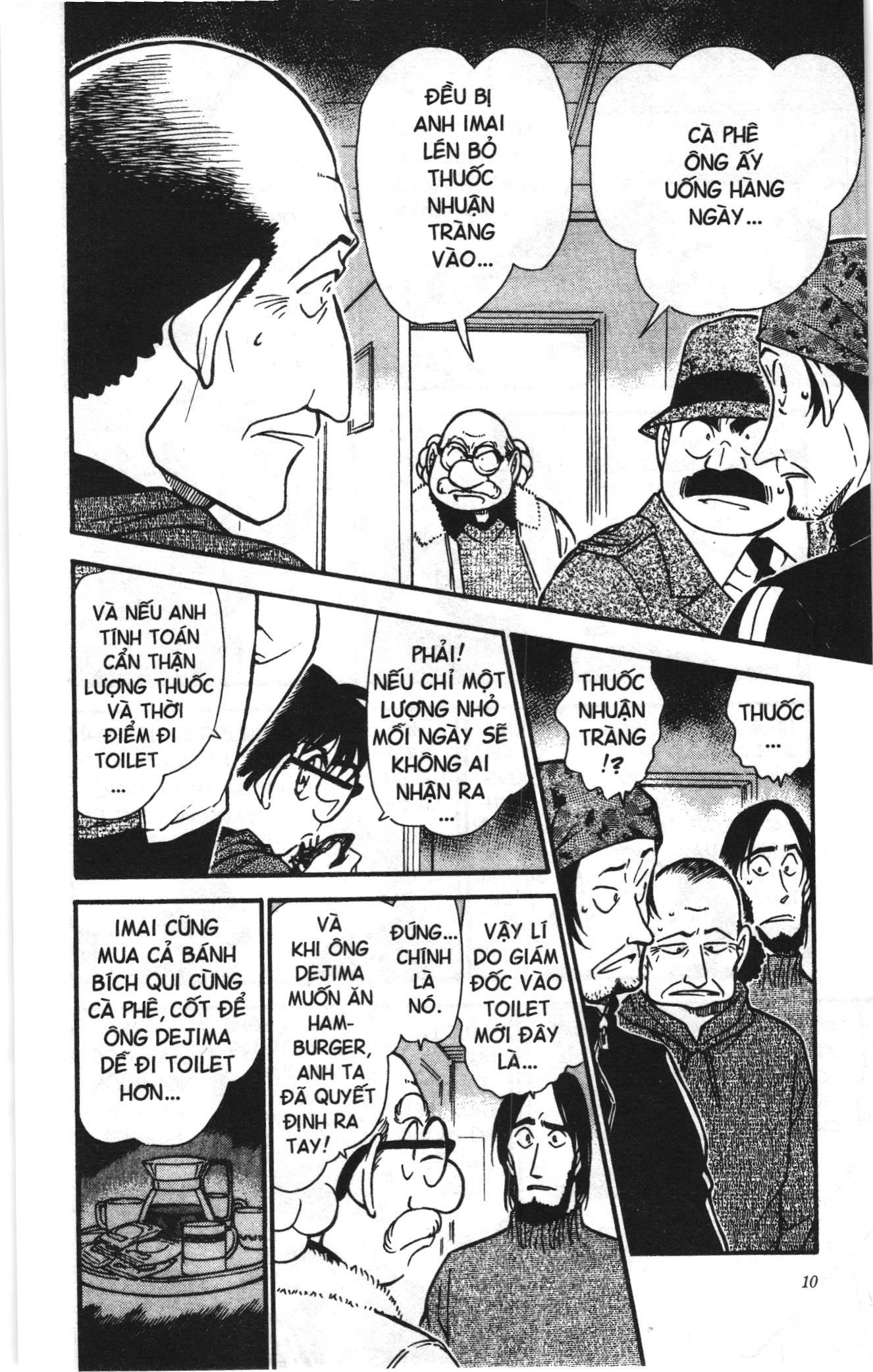 Thám tử lừng danh Conan Loạt truyện tranh Chapter 434 - Trang 8