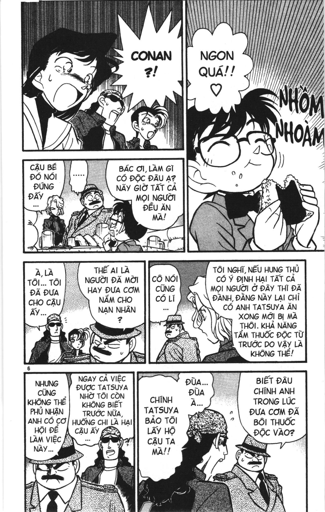 Thám tử lừng danh Conan Loạt truyện tranh Chapter 44 - Trang 6