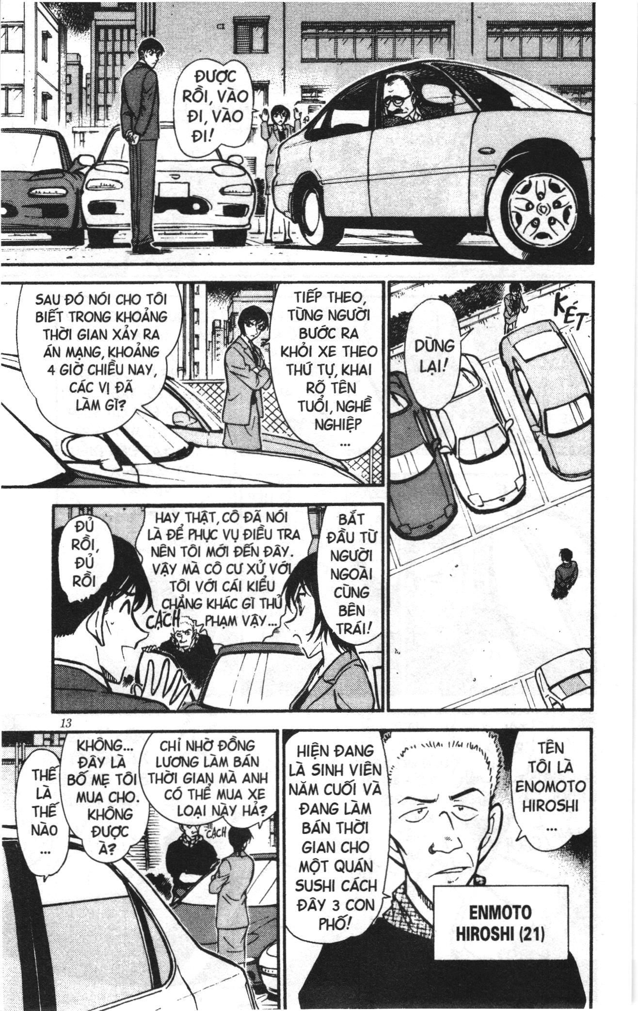Thám tử lừng danh Conan Loạt truyện tranh Chapter 445 - Trang 11