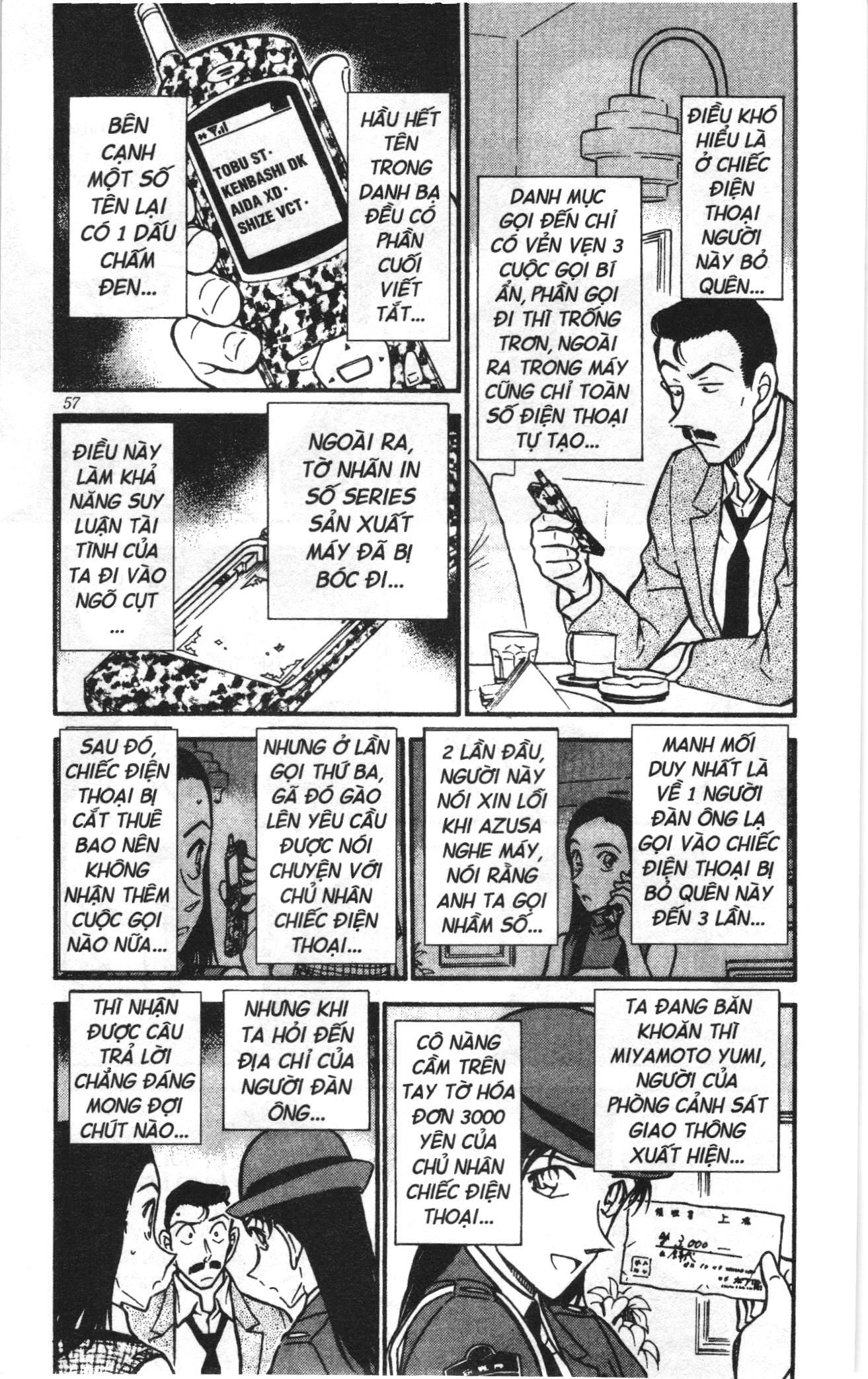 Thám tử lừng danh Conan Loạt truyện tranh Chapter 448 - Trang 3