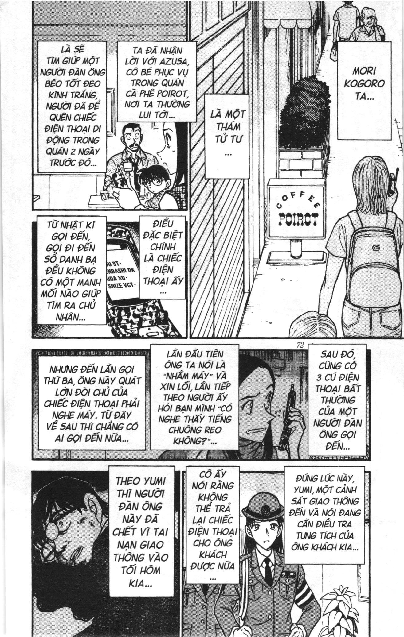 Thám tử lừng danh Conan Loạt truyện tranh Chapter 449 - Trang 2