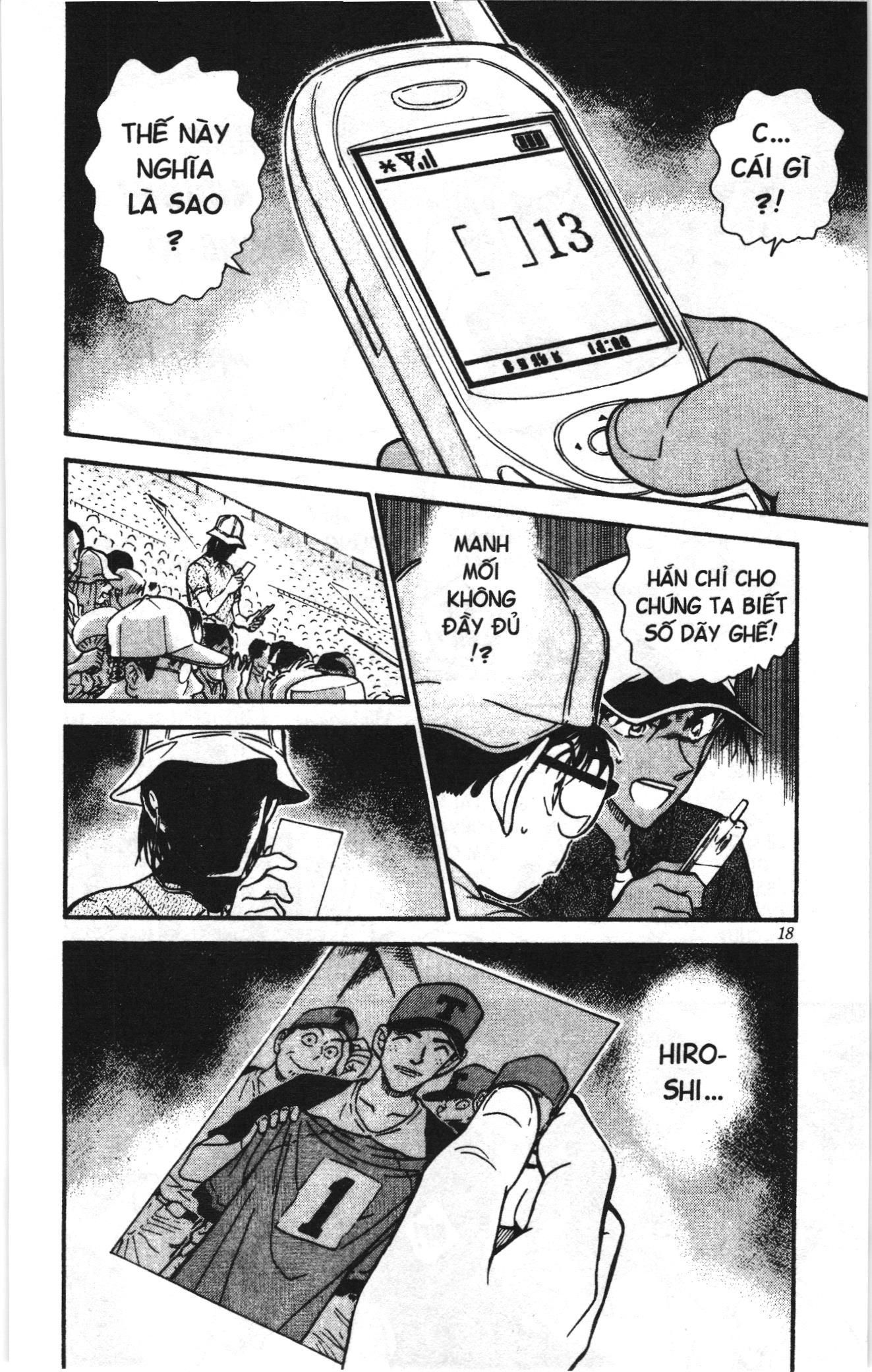 Thám tử lừng danh Conan Loạt truyện tranh Chapter 456 - Trang 16