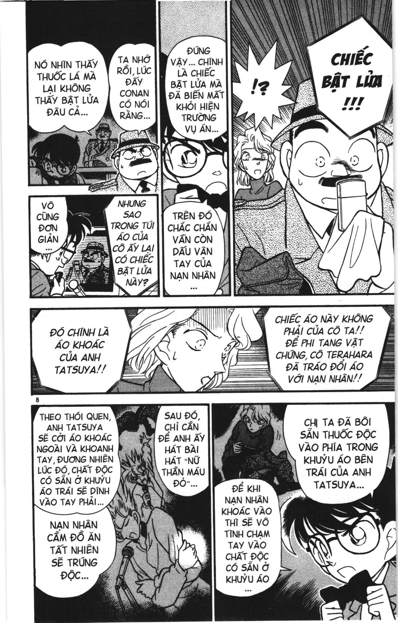 Thám tử lừng danh Conan Loạt truyện tranh Chapter 46 - Trang 8