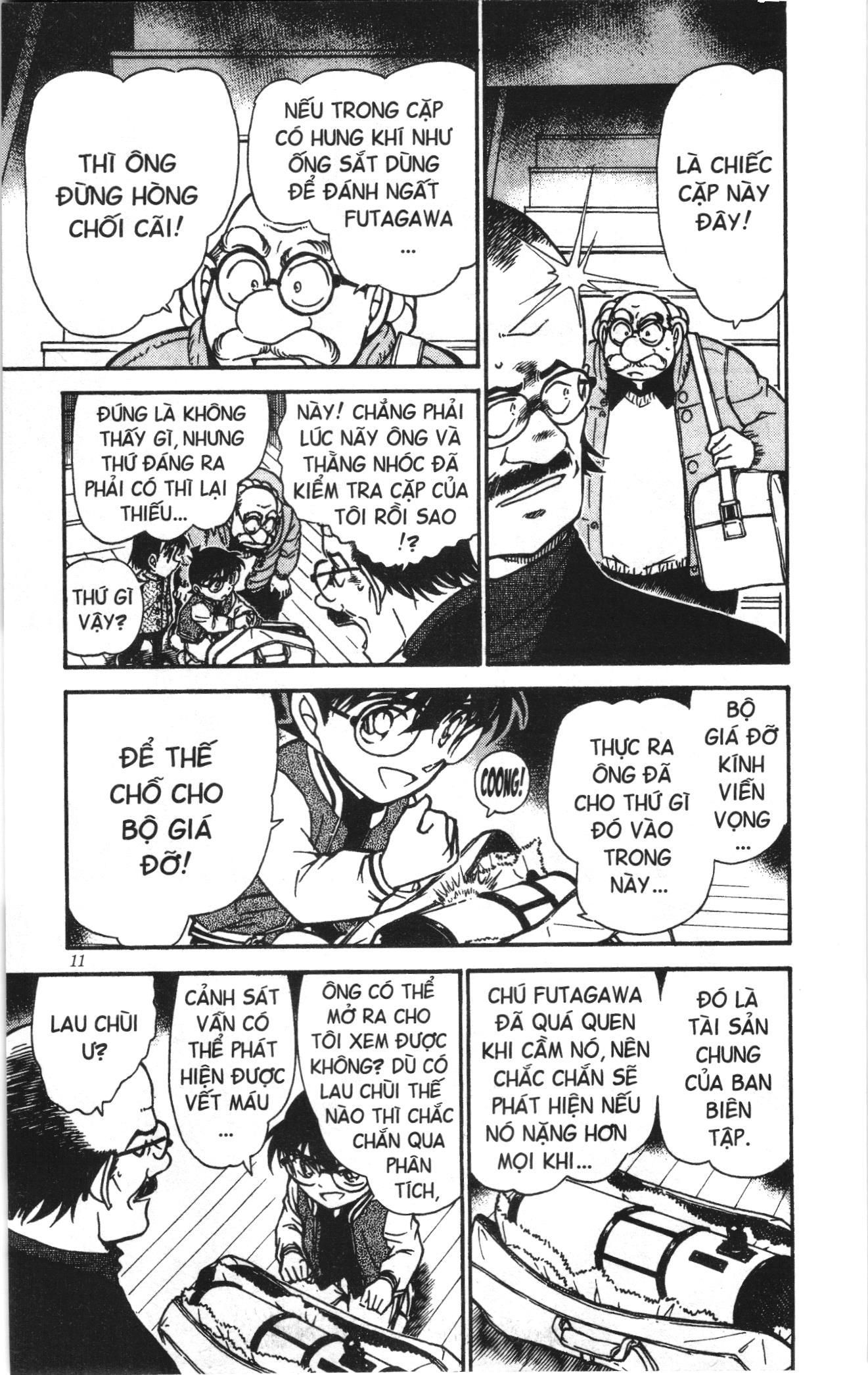 Thám tử lừng danh Conan Loạt truyện tranh Chapter 478 - Trang 9