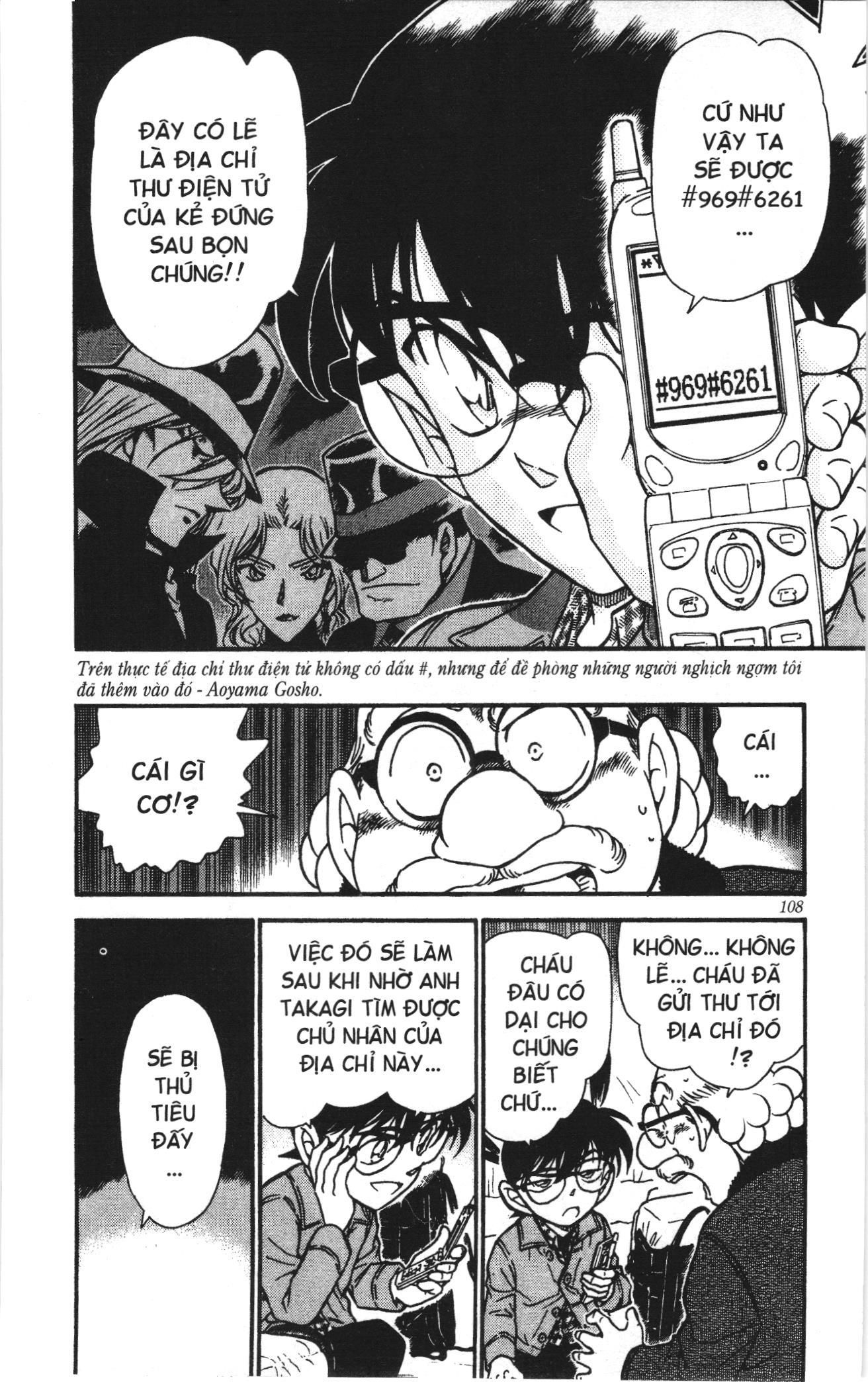 Thám tử lừng danh Conan Loạt truyện tranh Chapter 484 - Trang 4