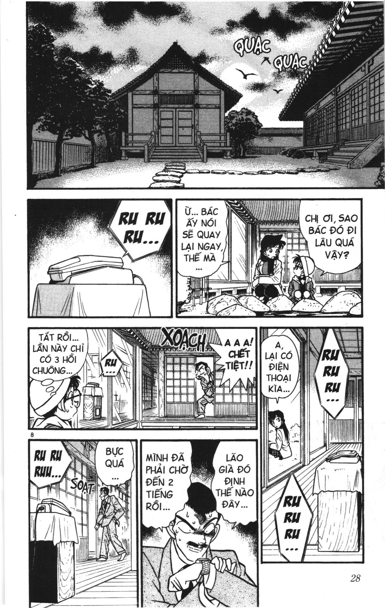 Thám tử lừng danh Conan Loạt truyện tranh Chapter 50 - Trang 8