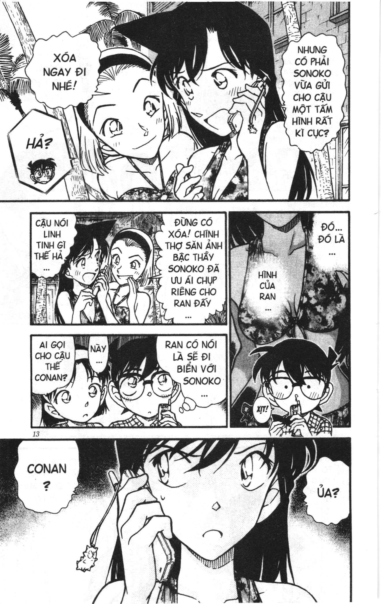 Thám tử lừng danh Conan Loạt truyện tranh Chapter 503 - Trang 11