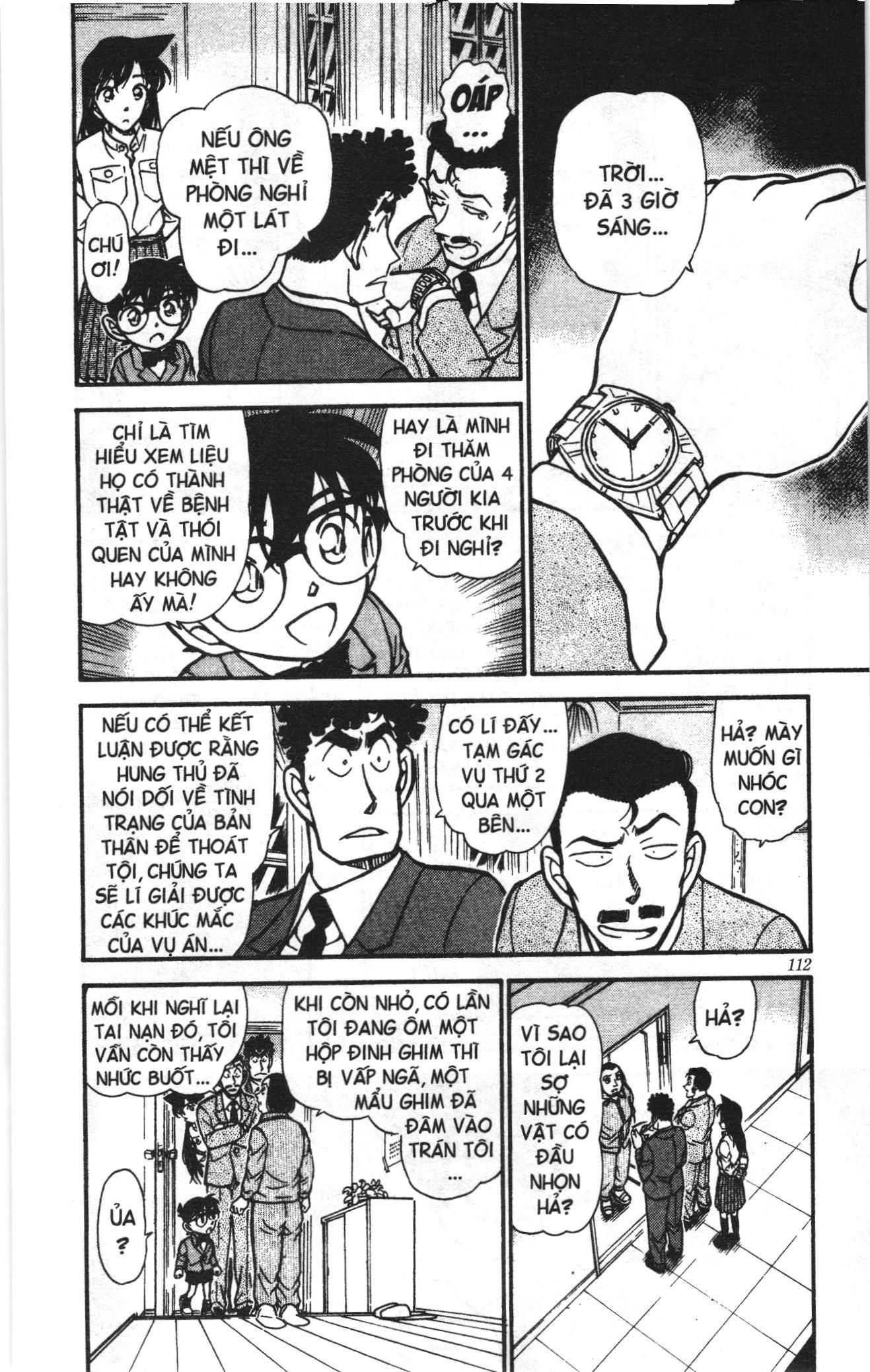 Thám tử lừng danh Conan Loạt truyện tranh Chapter 509 - Trang 8