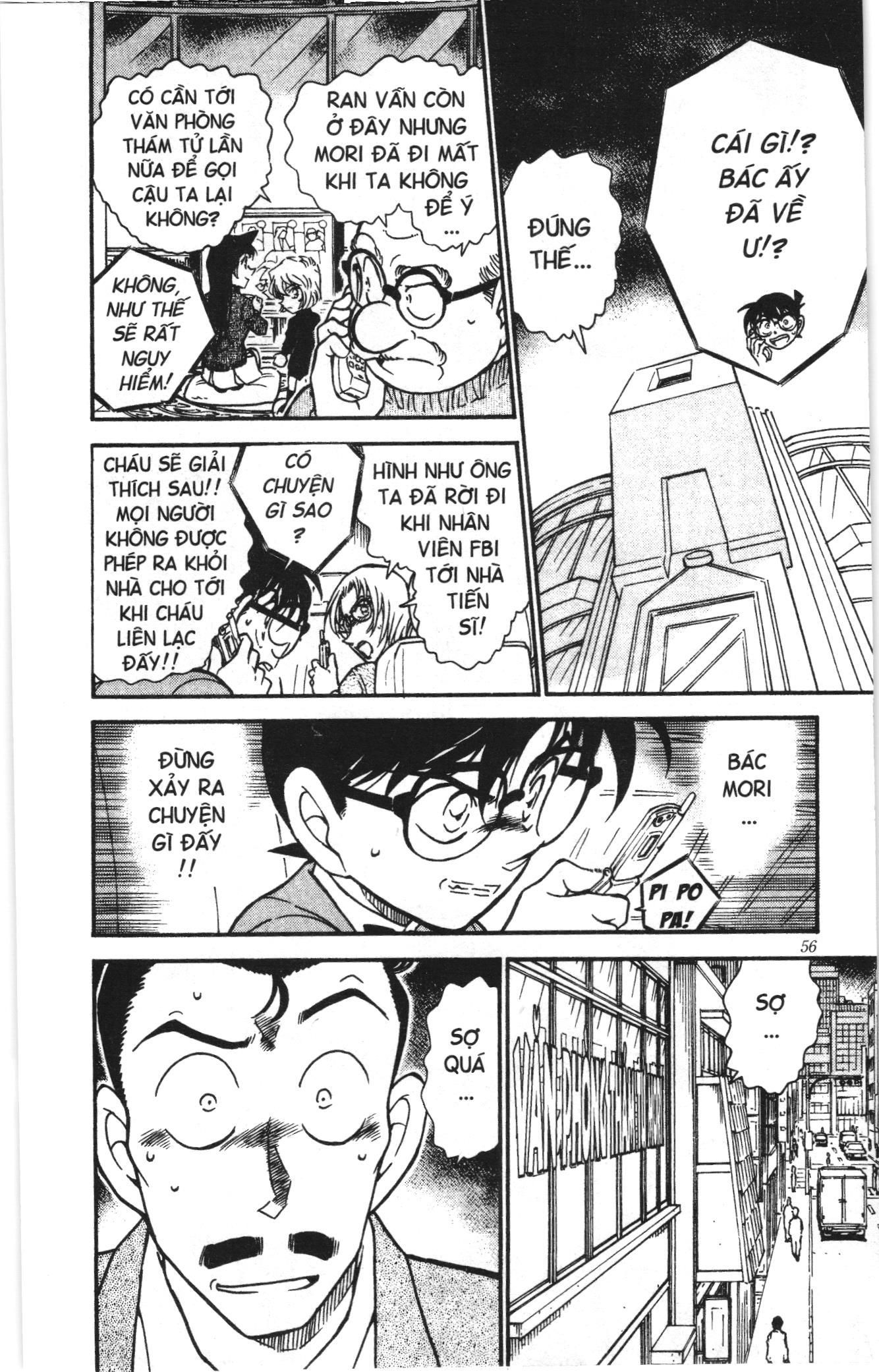 Thám tử lừng danh Conan Loạt truyện tranh Chapter 516 - Trang 6