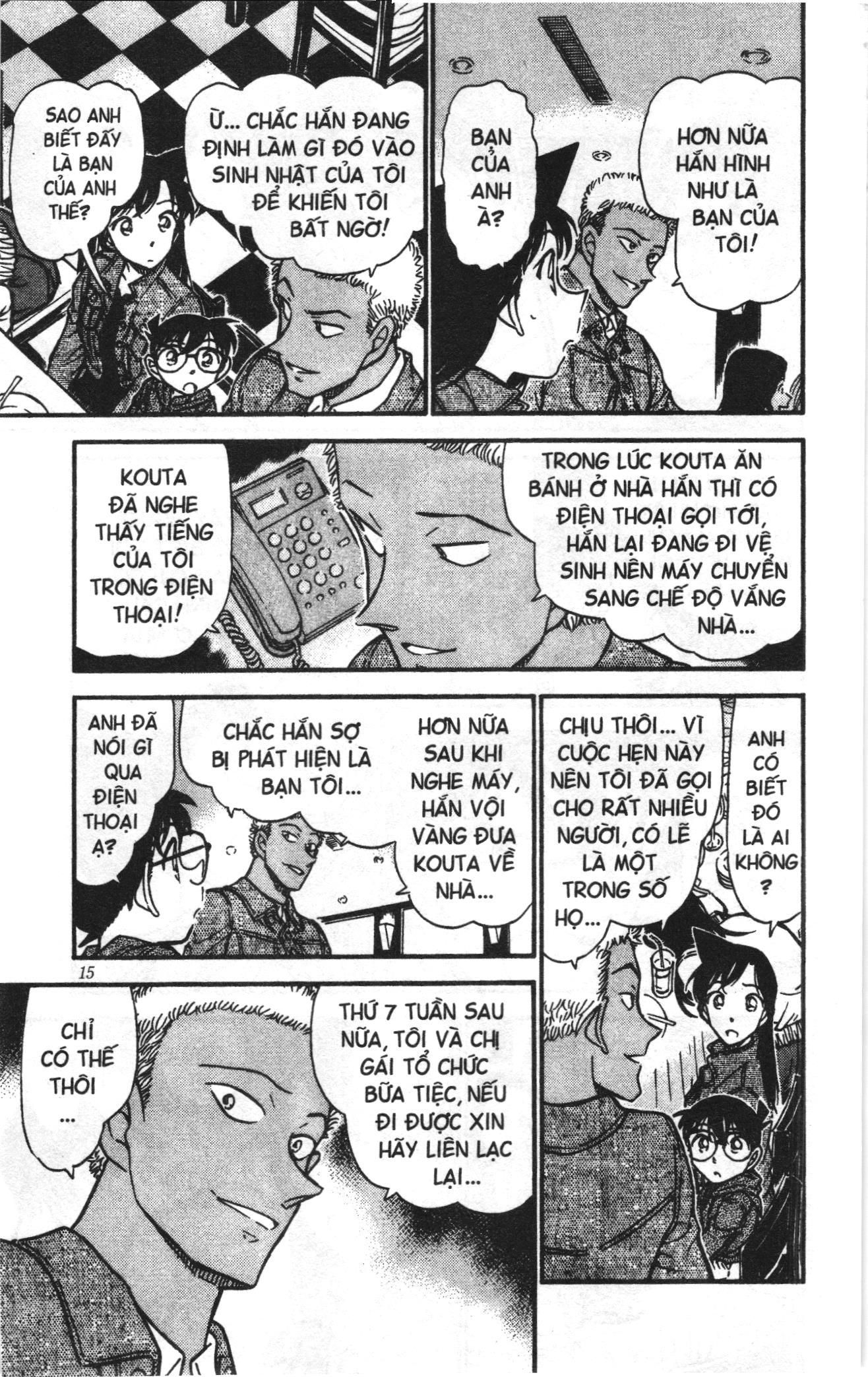 Thám tử lừng danh Conan Loạt truyện tranh Chapter 523 - Trang 13