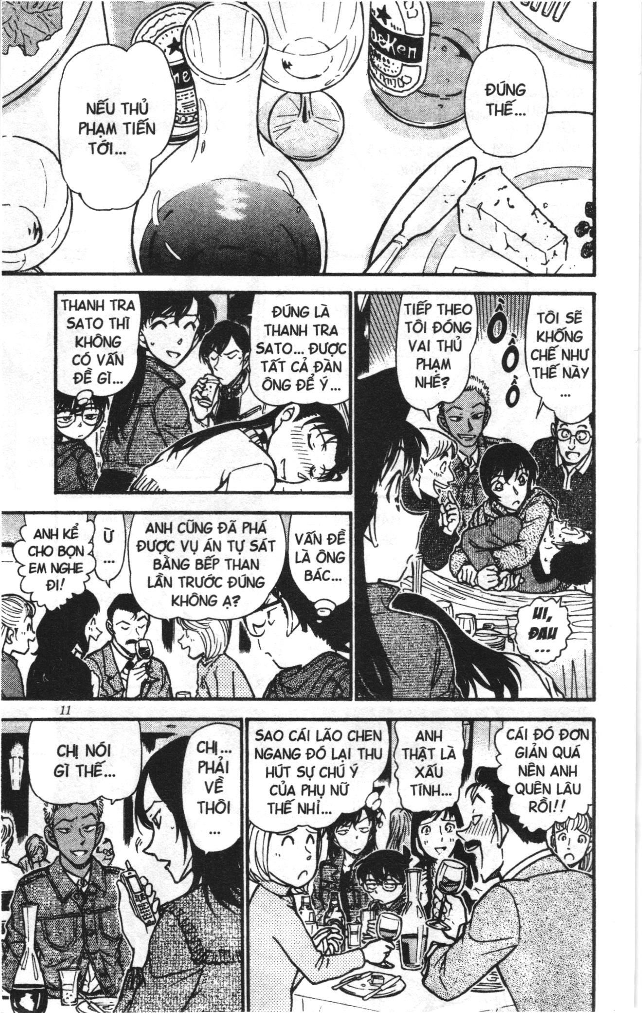 Thám tử lừng danh Conan Loạt truyện tranh Chapter 523 - Trang 9