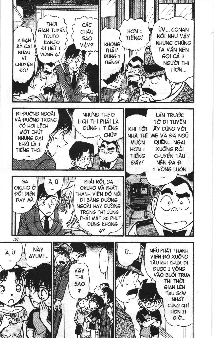 Thám tử lừng danh Conan Loạt truyện tranh Chapter 529 - Trang 5