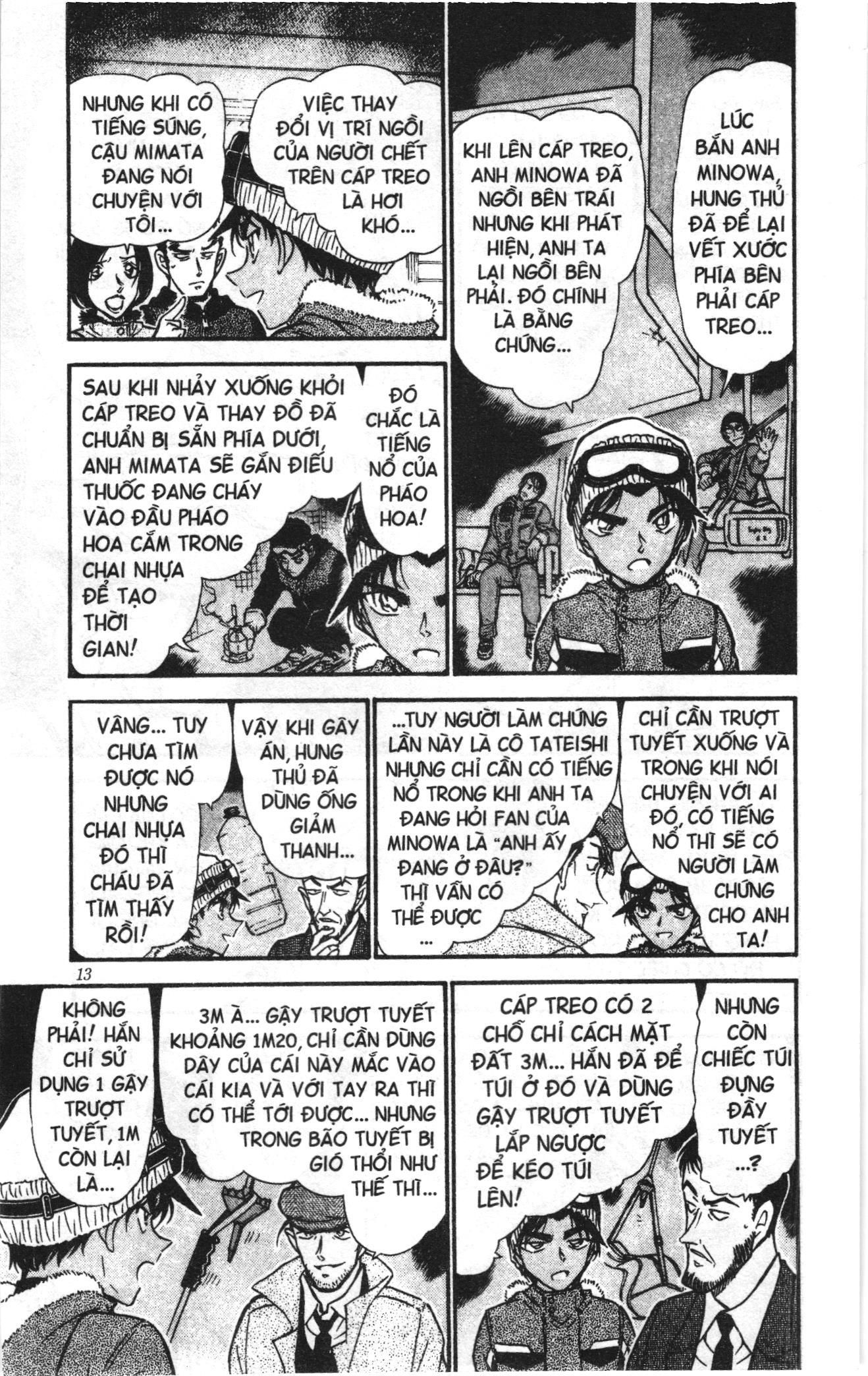 Thám tử lừng danh Conan Loạt truyện tranh Chapter 534 - Trang 11