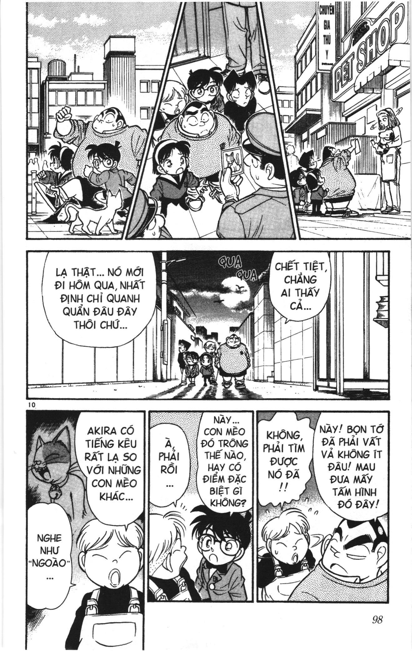 Thám tử lừng danh Conan Loạt truyện tranh Chapter 54 - Trang 10