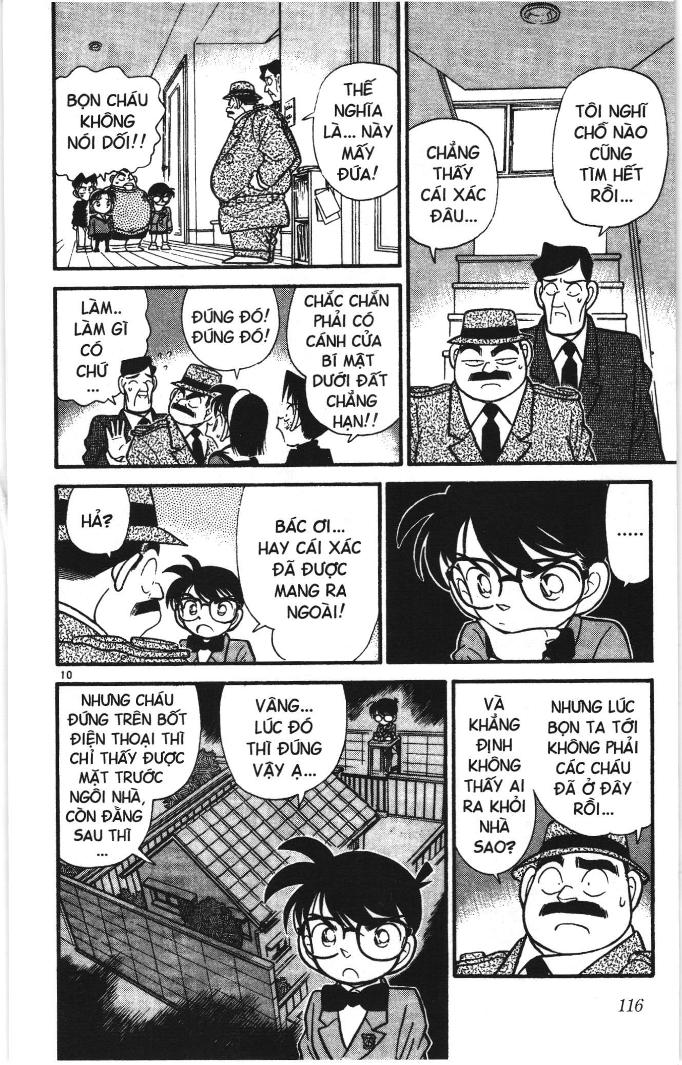 Thám tử lừng danh Conan Loạt truyện tranh Chapter 55 - Trang 10