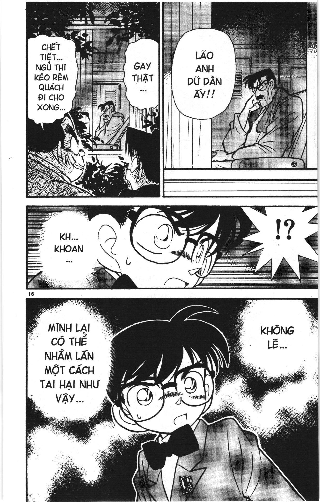 Thám tử lừng danh Conan Loạt truyện tranh Chapter 55 - Trang 16