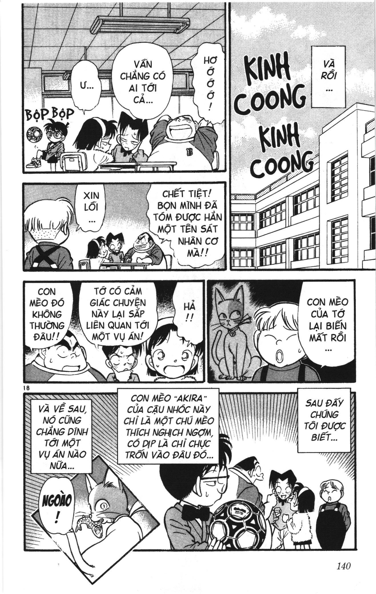 Thám tử lừng danh Conan Loạt truyện tranh Chapter 56 - Trang 18