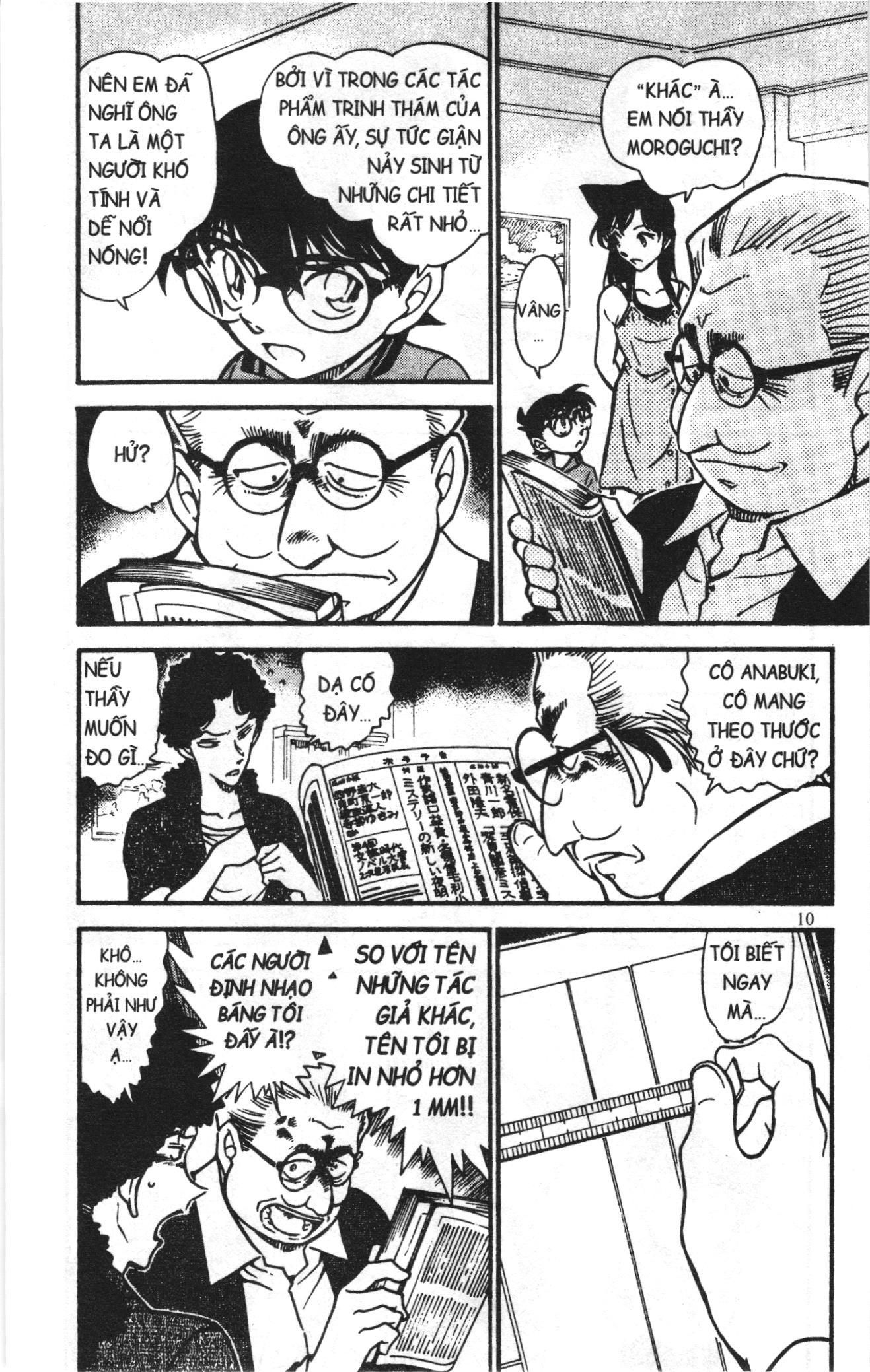 Thám tử lừng danh Conan Loạt truyện tranh Chapter 588 - Trang 8
