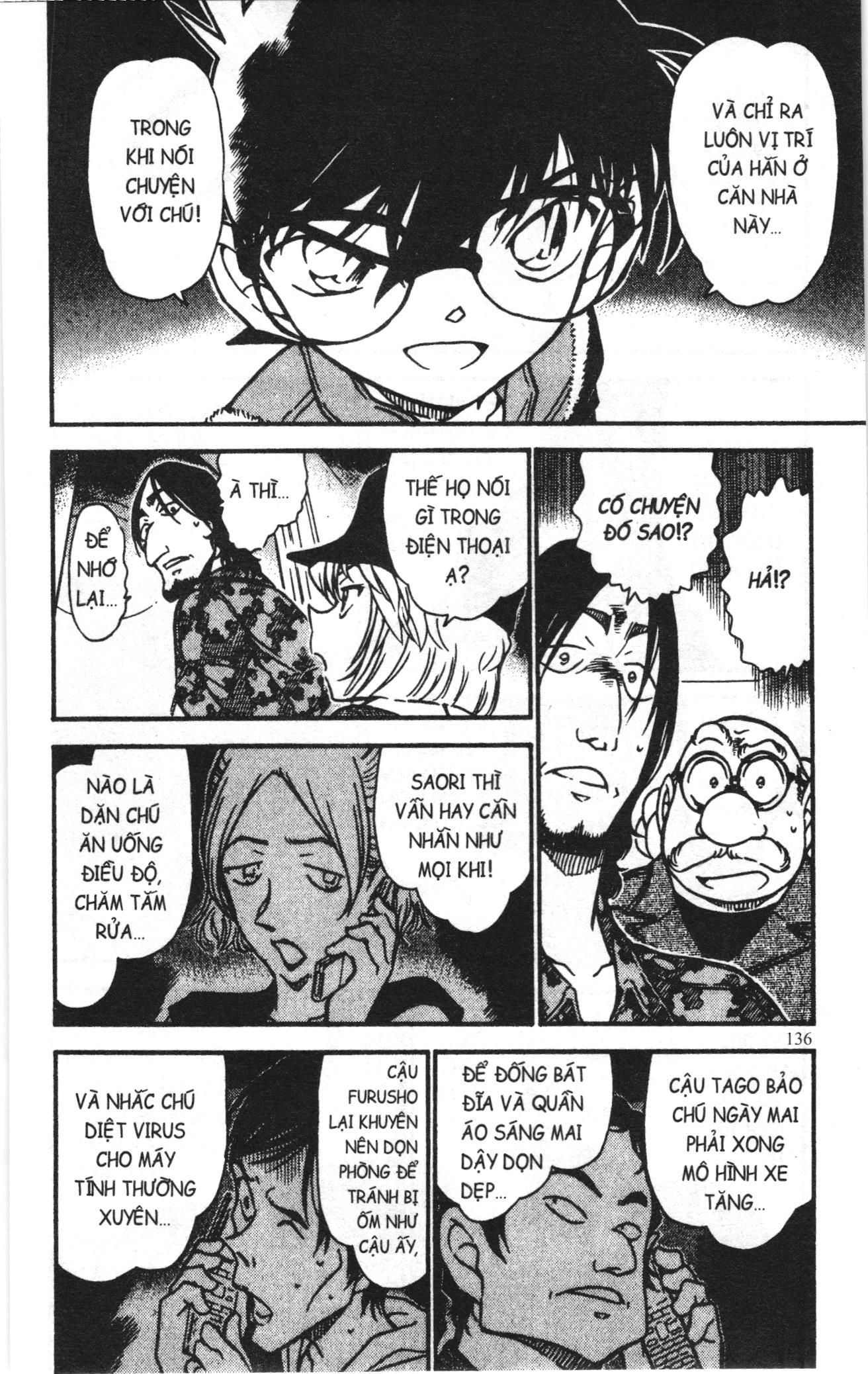 Thám tử lừng danh Conan Loạt truyện tranh Chapter 596 - Trang 6