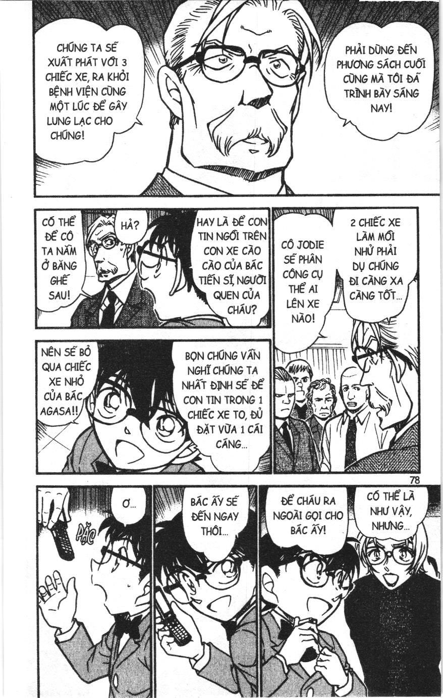 Thám tử lừng danh Conan Loạt truyện tranh Chapter 613 - Trang 10