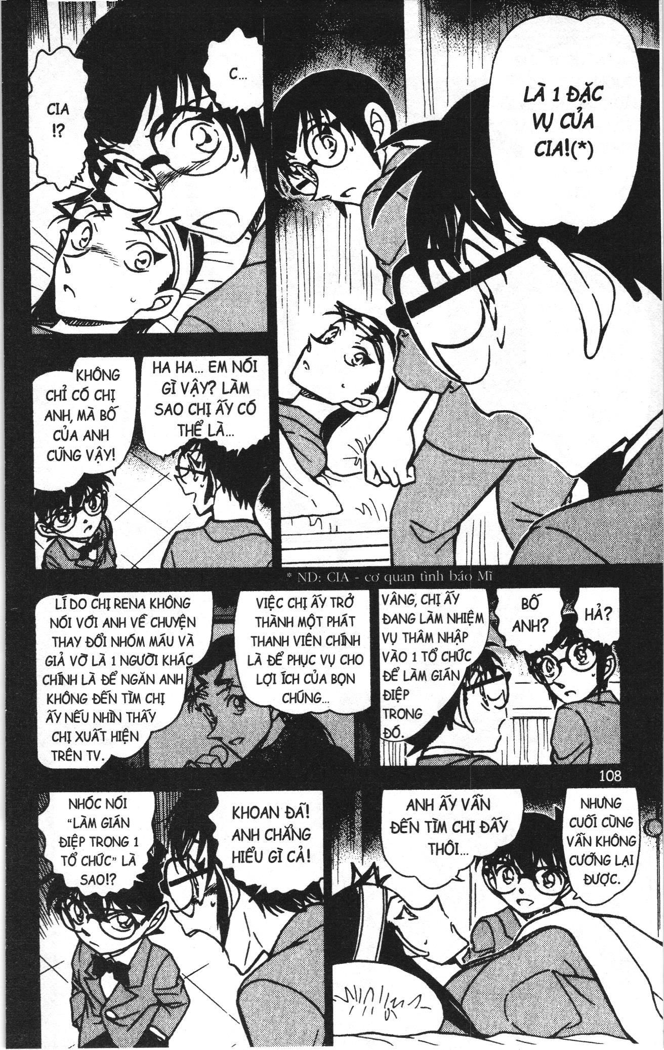 Thám tử lừng danh Conan Loạt truyện tranh Chapter 615 - Trang 8